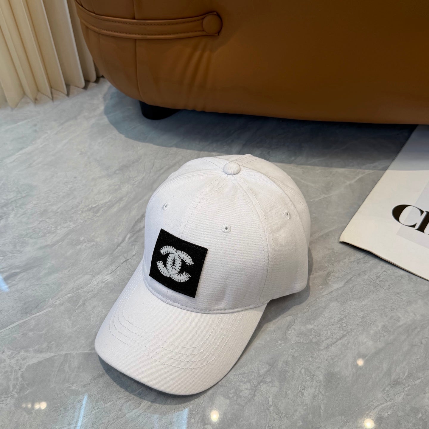 Chanel Logo Baseball Cap 250017