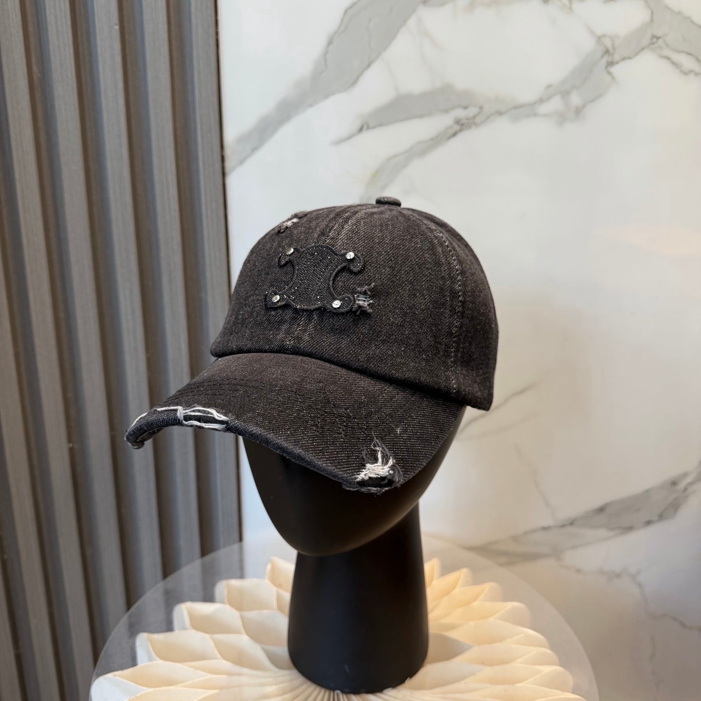 Celine Denim Baseball Cap 250022