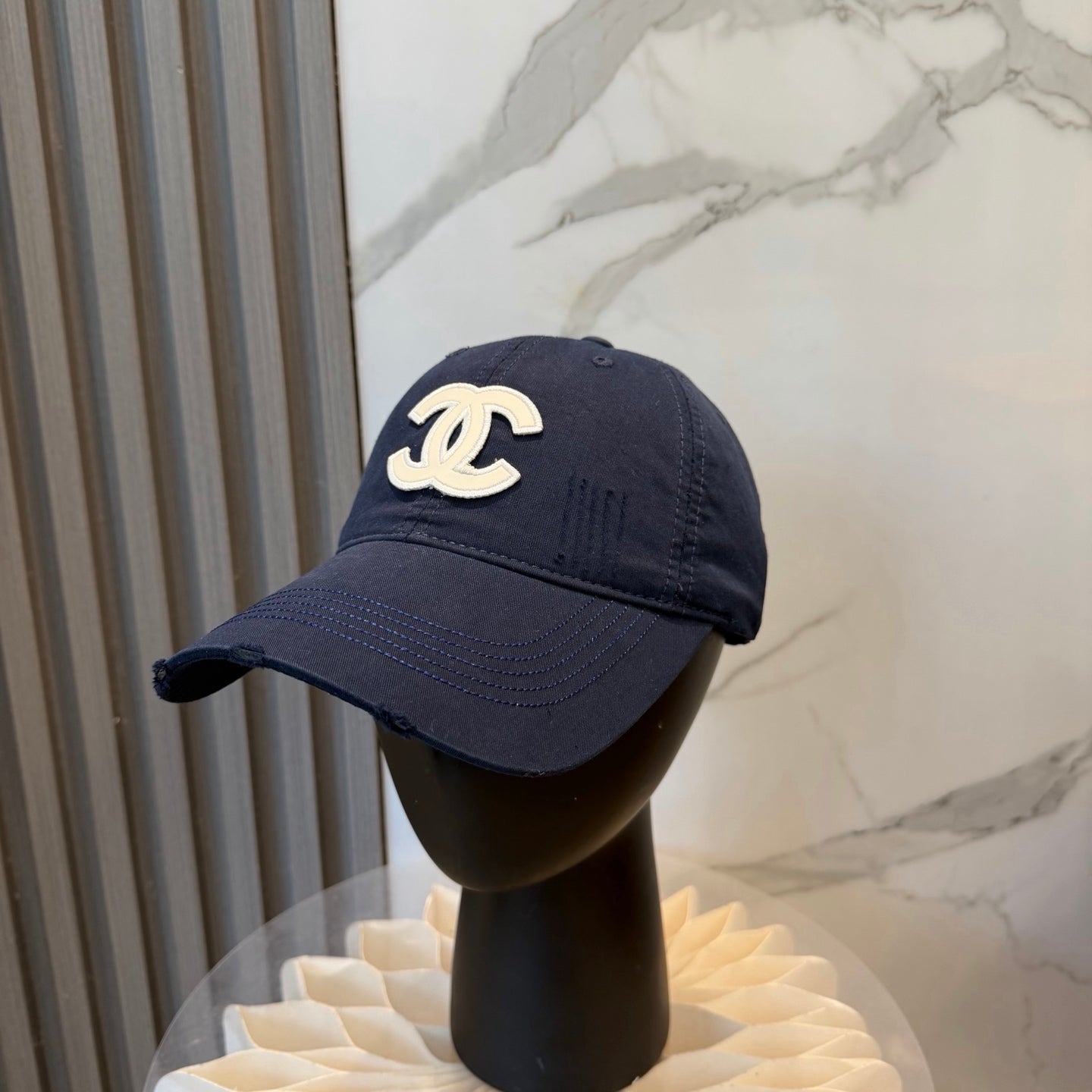 Chanel Logo Baseball Cap 295335