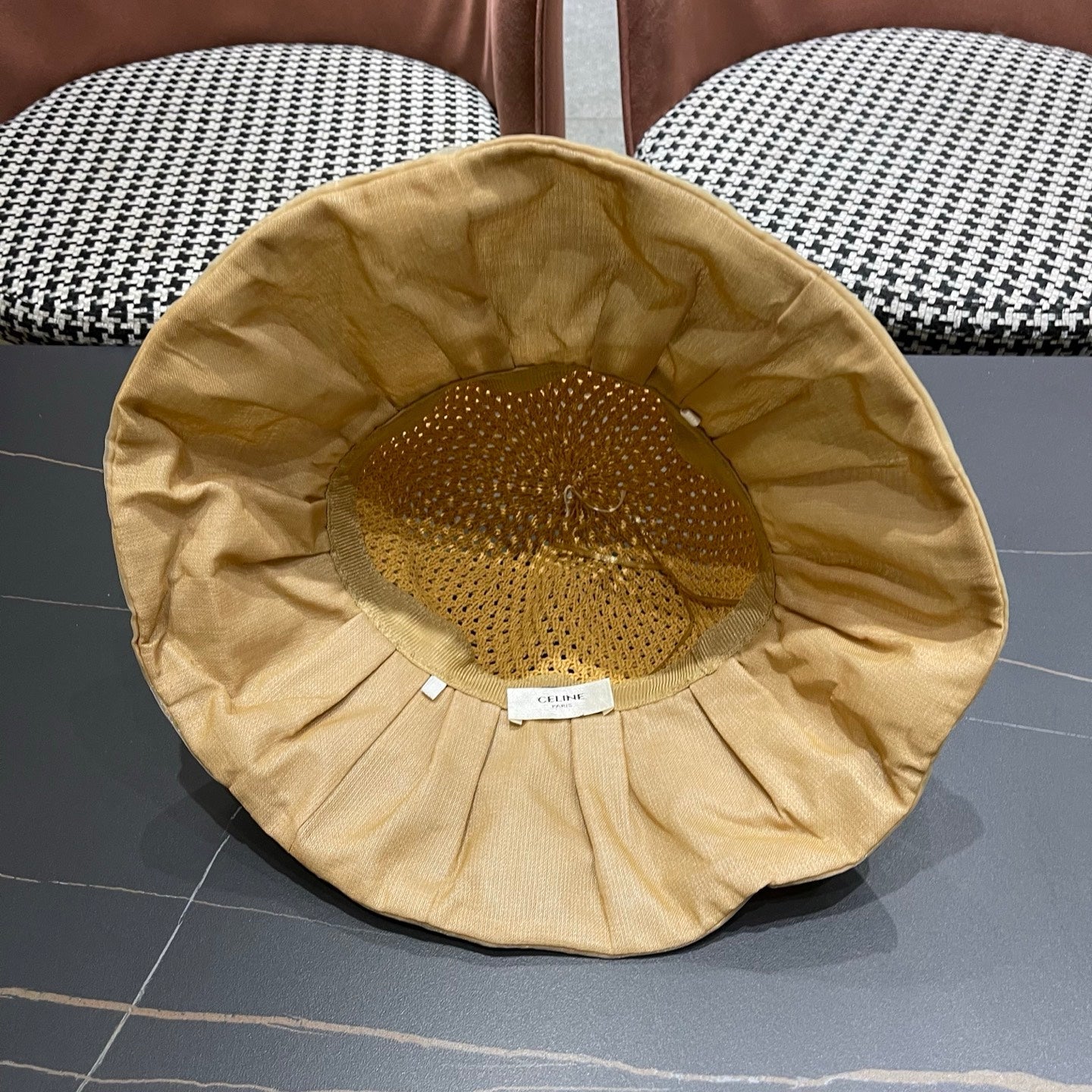 Celine Denim Sun Hat 196129