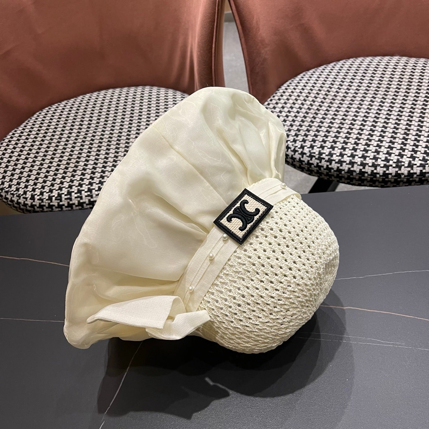 Celine Denim Sun Hat 196129