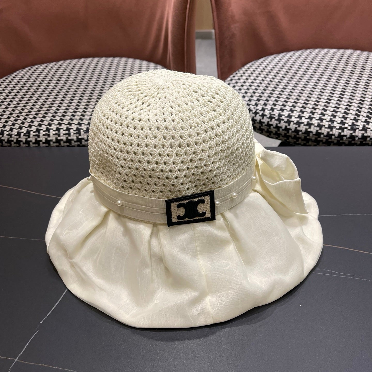 Celine Denim Sun Hat 196129