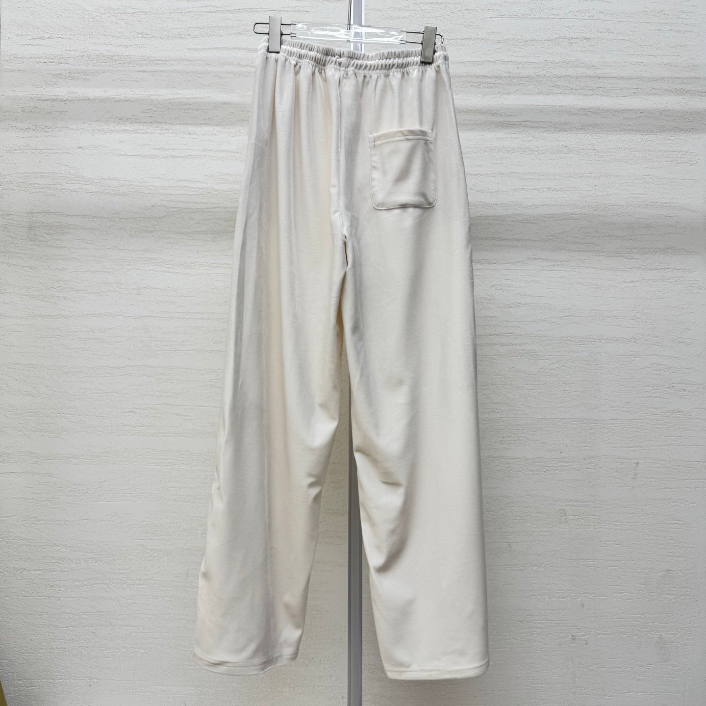 Miumiu 2026 Pants with Rhinestone Embroidery Silk Viscose 356809