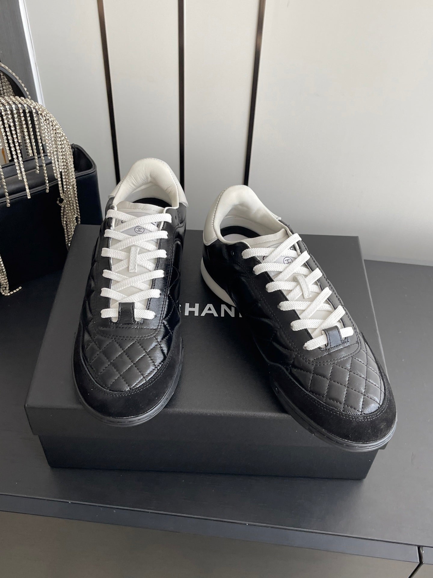 Chanel 2026 Sneaker Quilted Calfskin Suede 895746
