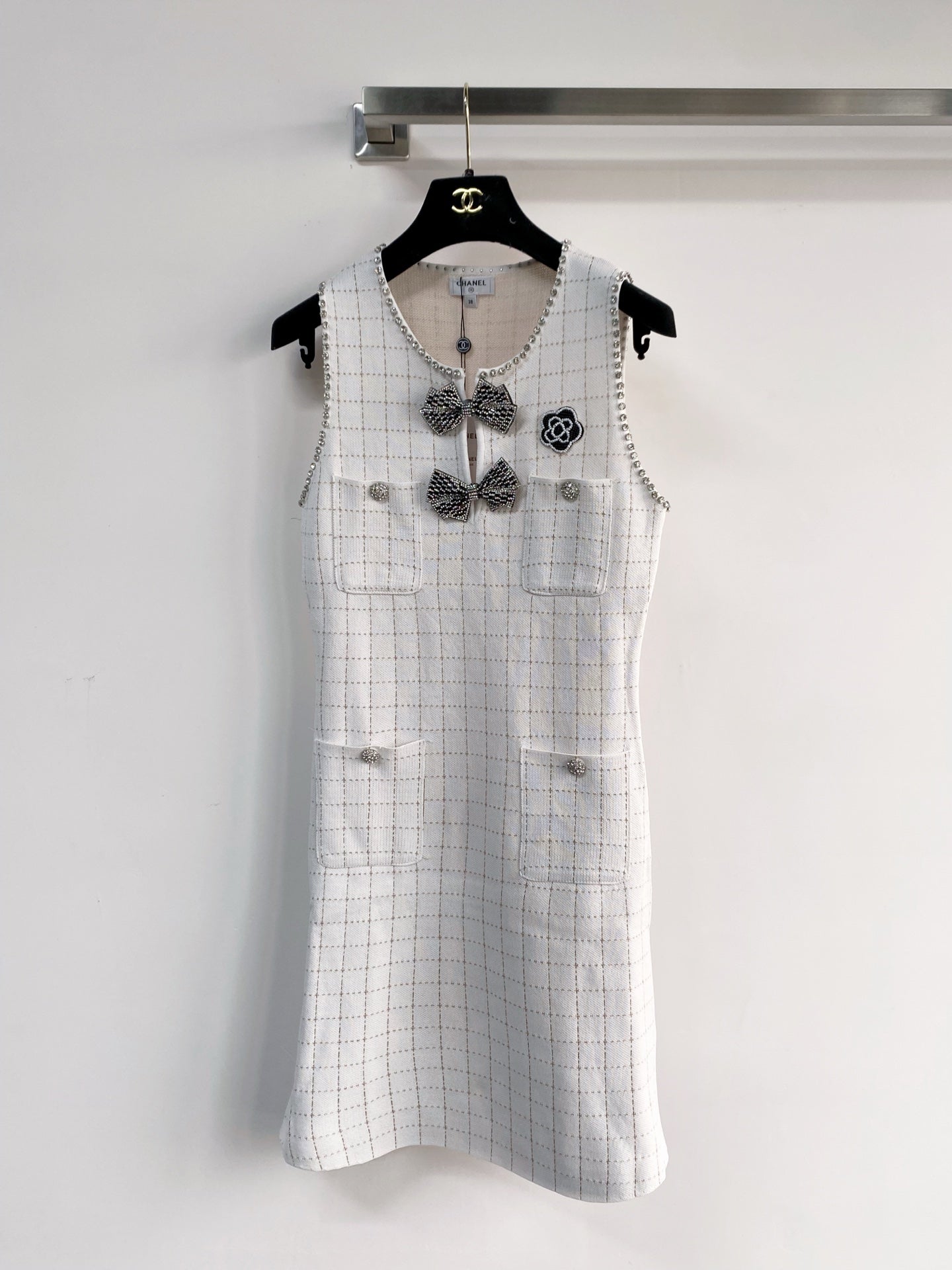 Chanel 2026 Vest Dress Wool Polyester 166748