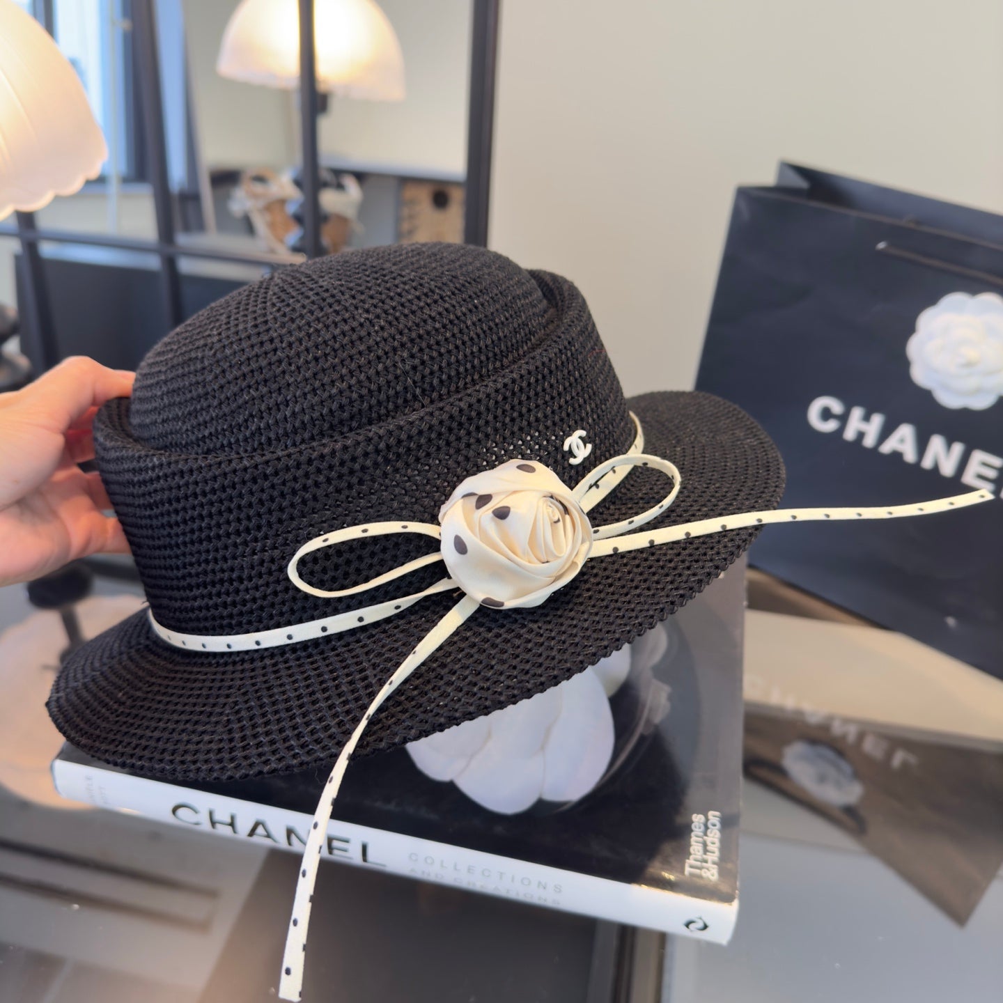 Chanel Bucket Hat Wool 279621