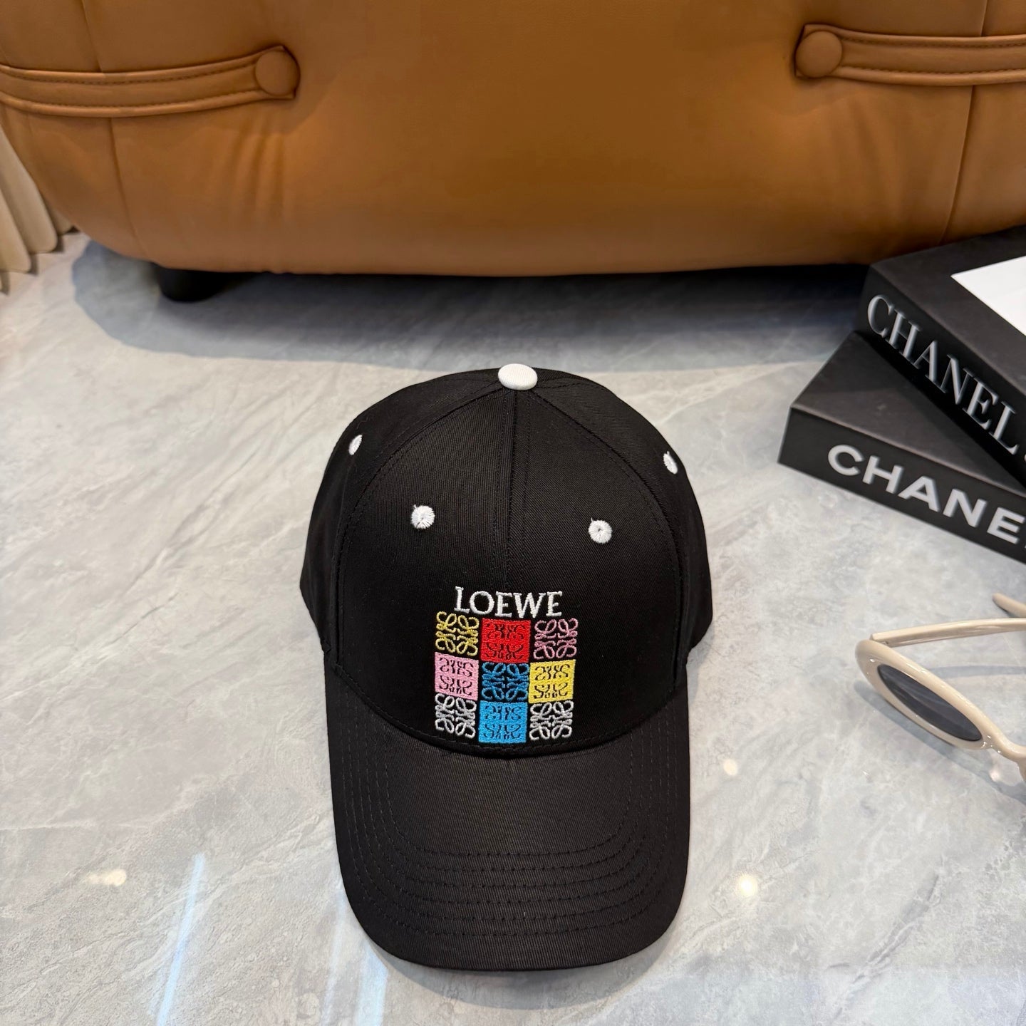Loewe Embroidered Baseball Cap 295362