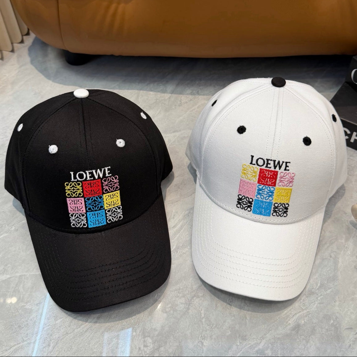 Loewe Embroidered Baseball Cap 295362