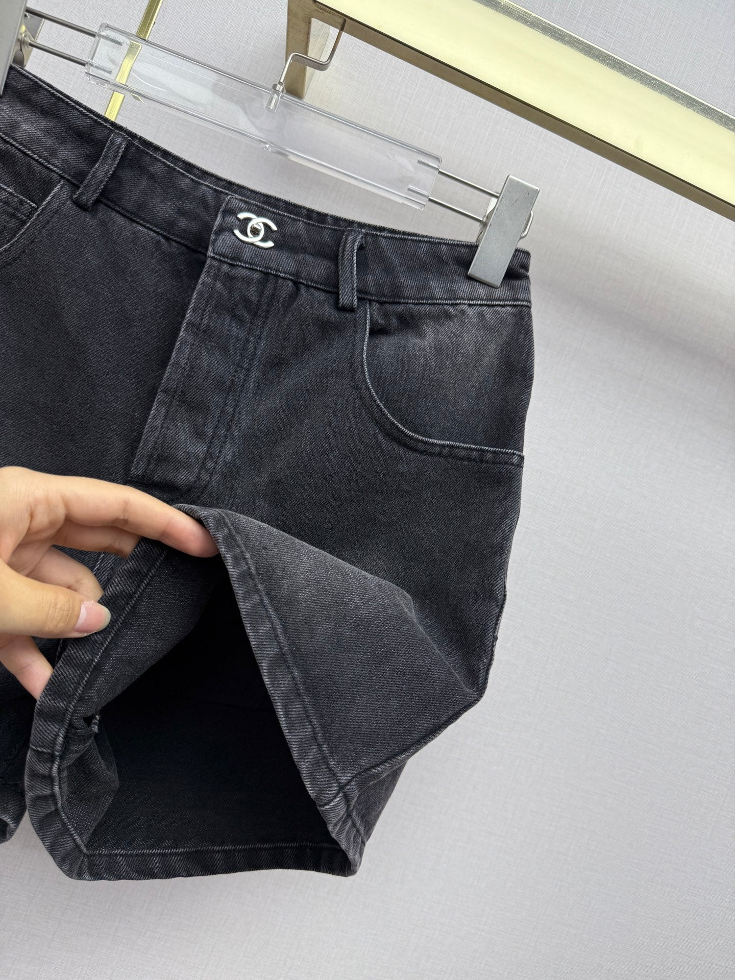 Chanel 2026 Denim Short Four Colors Cotton 365080