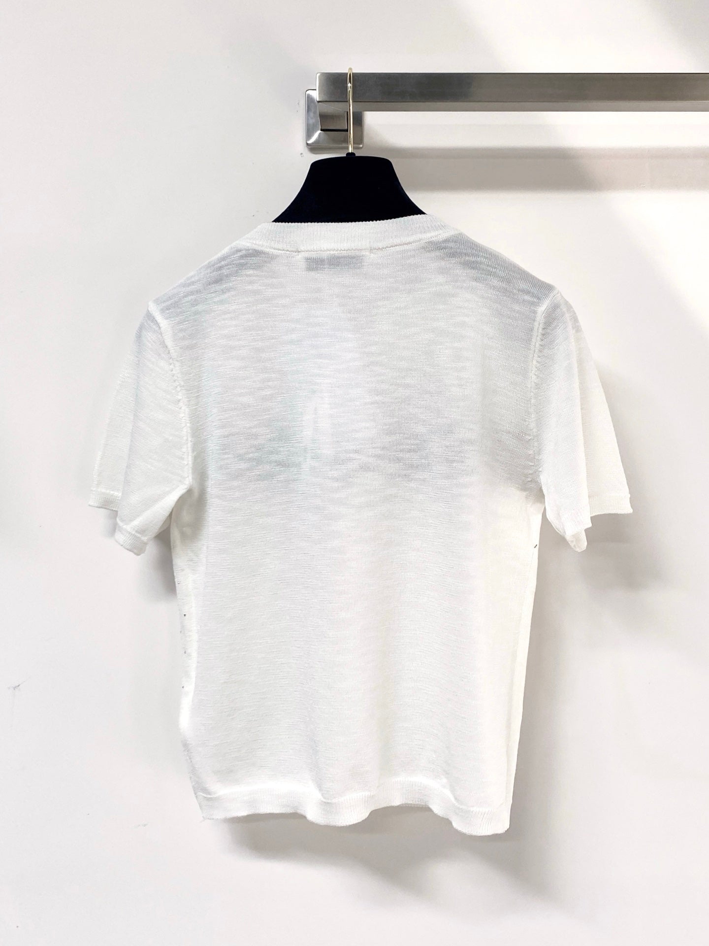 Dior 2026 Star and Logo Knit T-shirt Tencel 405697