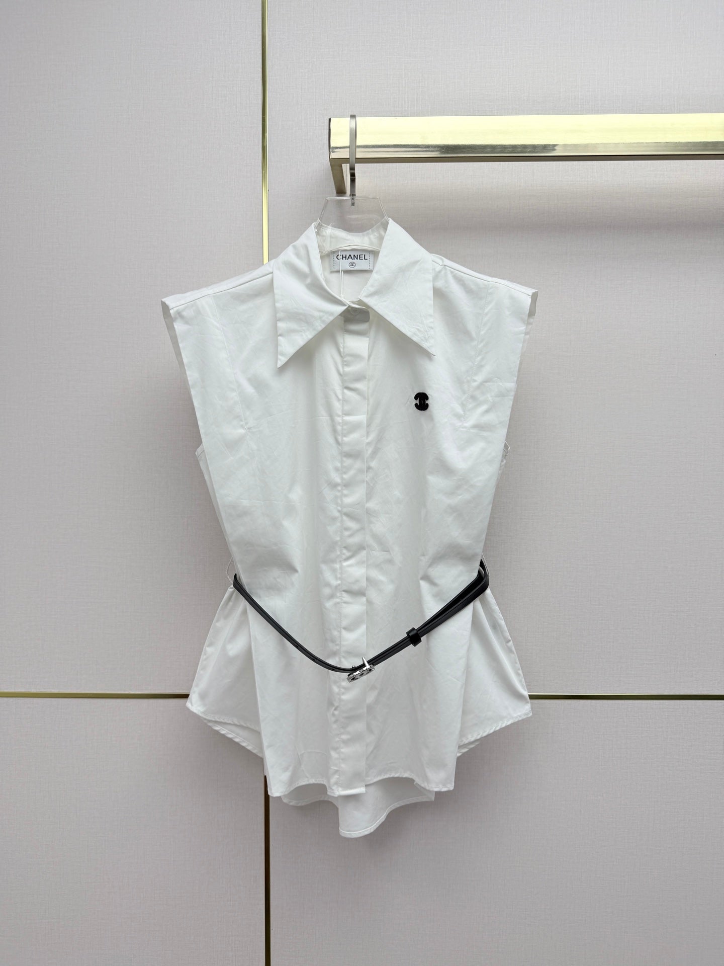 Chanel 2026 Sleeveless Shirt Cotton 400194