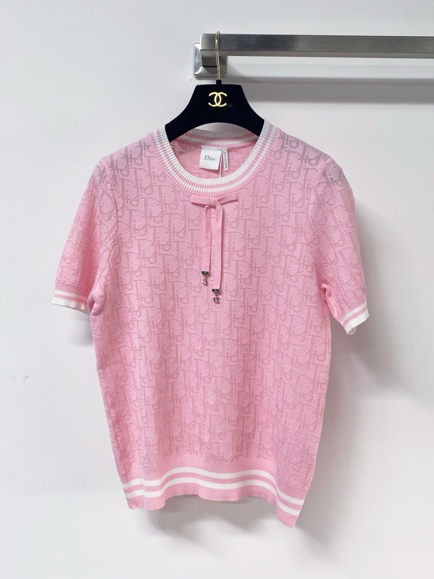 Dior 2026 Short-Sleeve T-Shirt with Logo Cashmere 459050