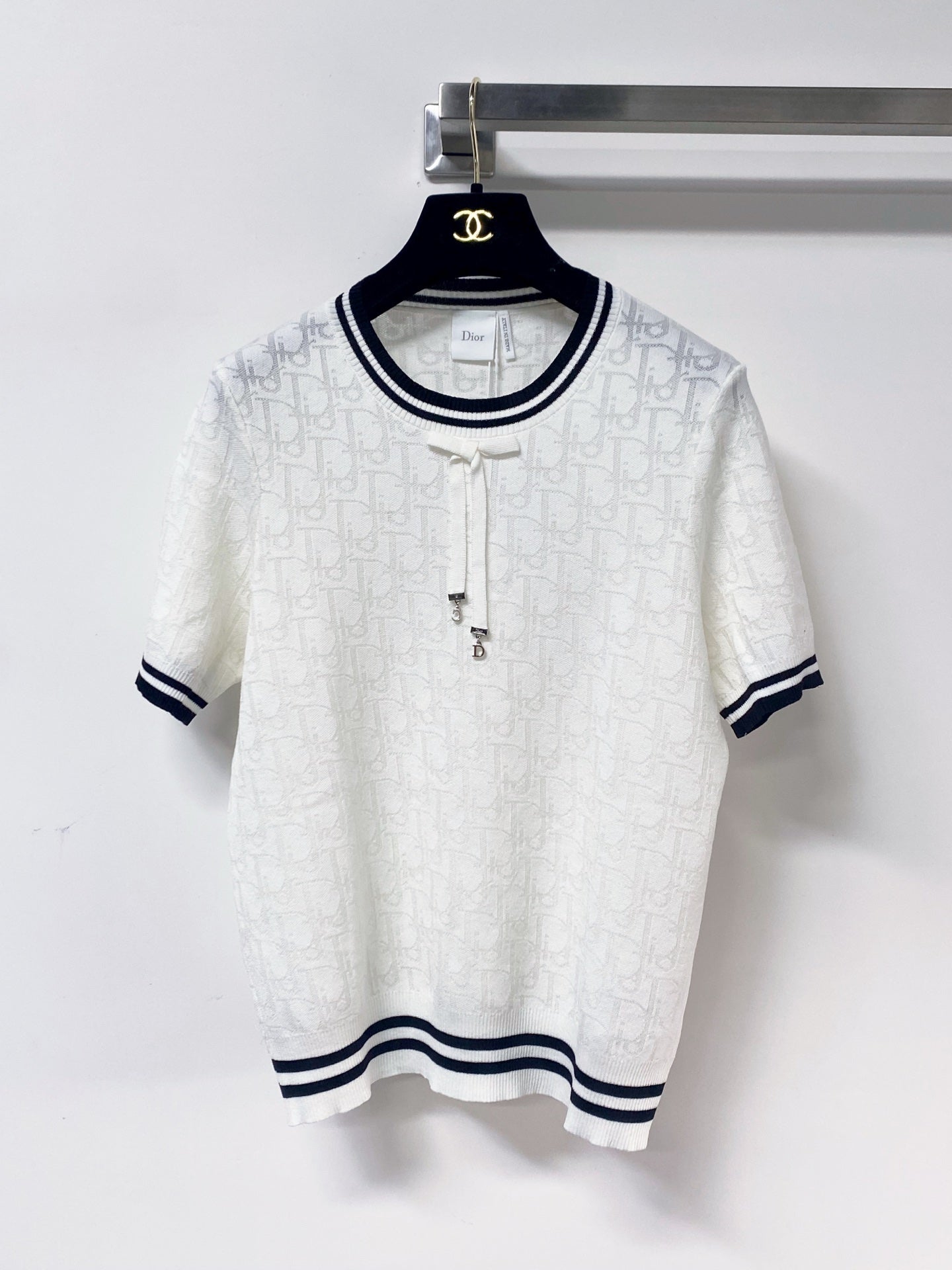 Dior 2026 Short-Sleeve T-Shirt with Logo Cashmere 459050