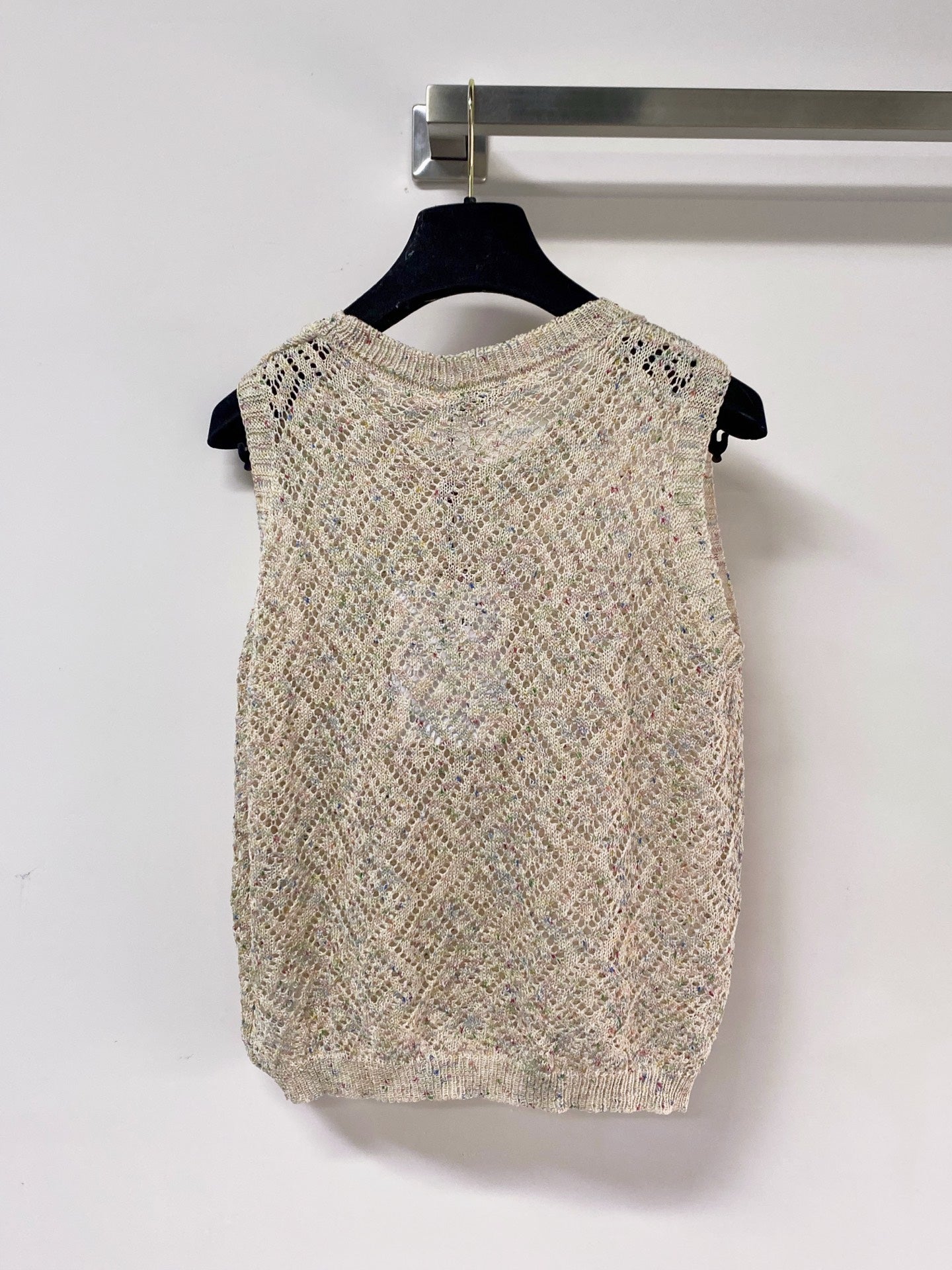 Chanel 2026 Knit Vest Vibrant Wool Laine 463540