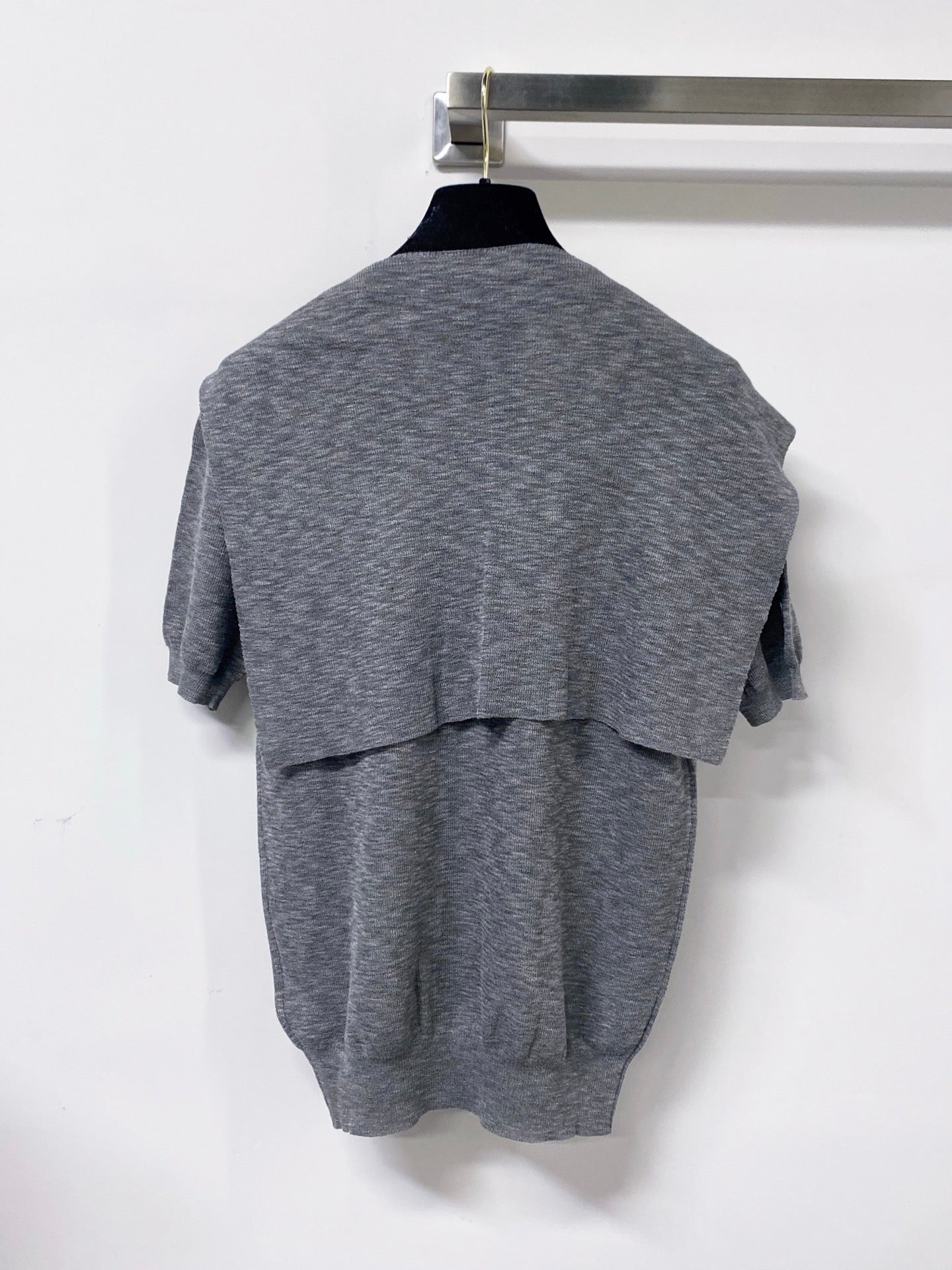 Dior 2026 Polo Shirt Featuring A Tie-neck Detail Acrylic 479903