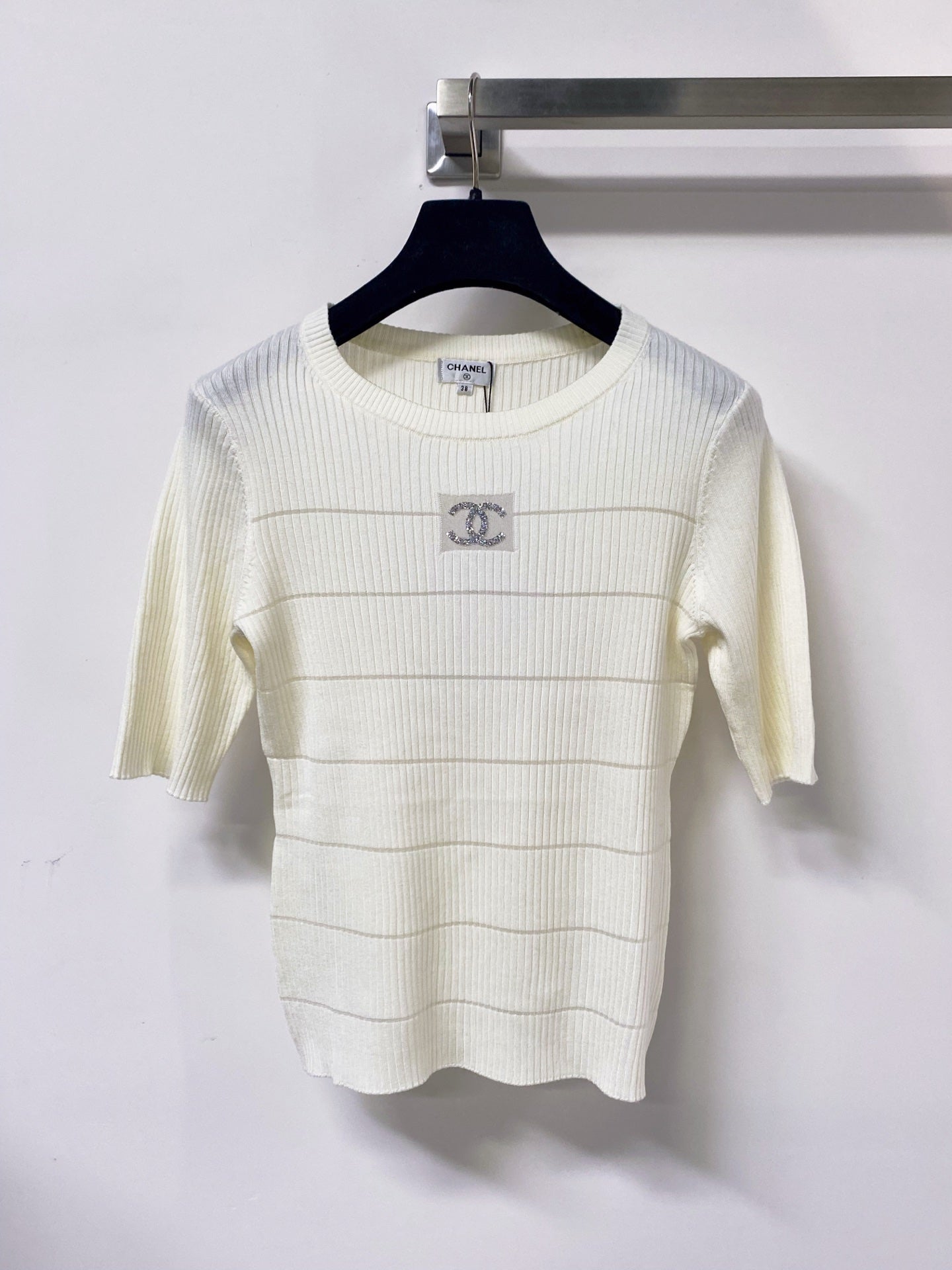Chanel 2026 Short-Sleeve Shirt Laine Wool 479880