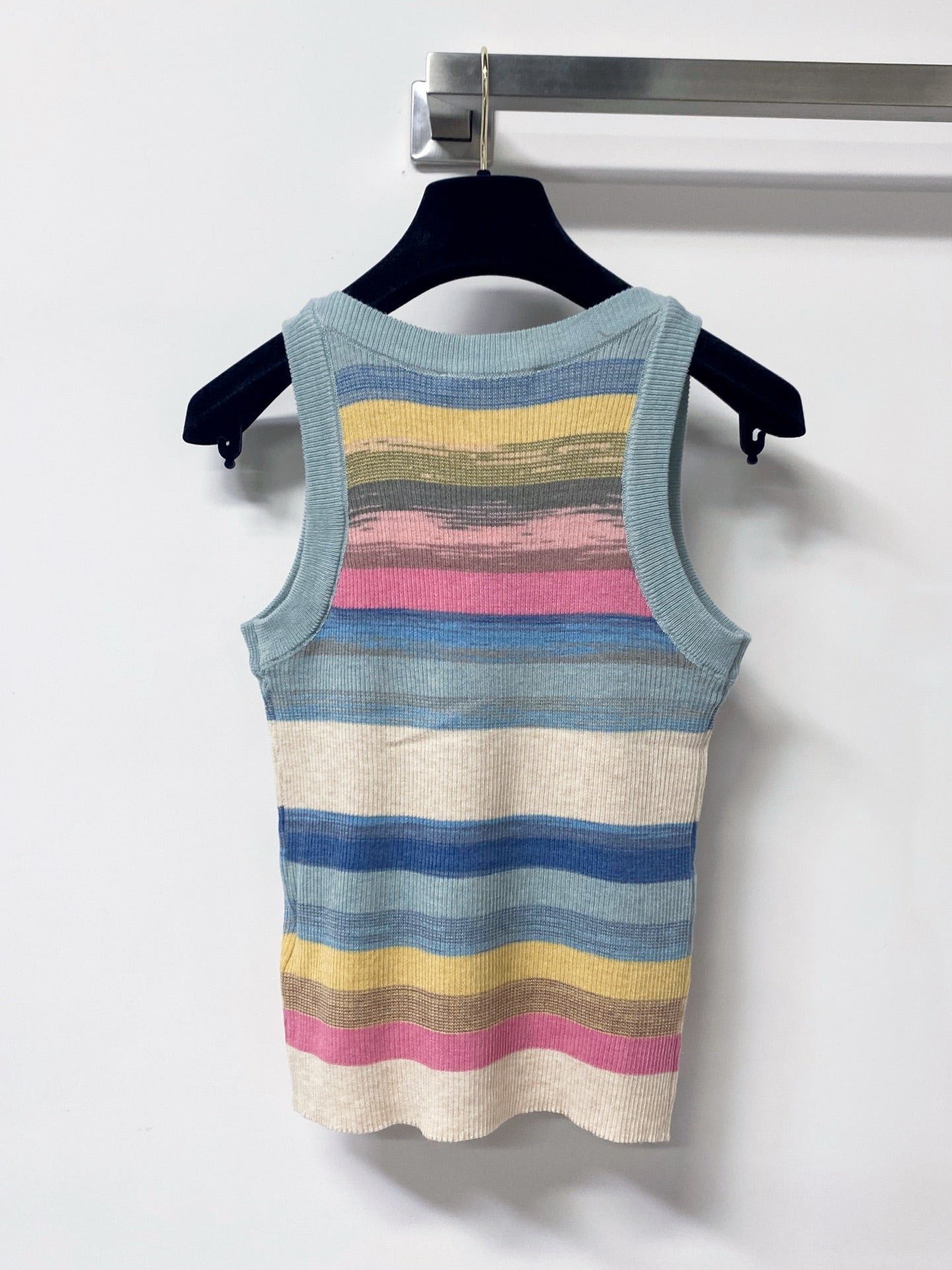 Dior 2026 Multicolor Vest Wool Cotton 529388