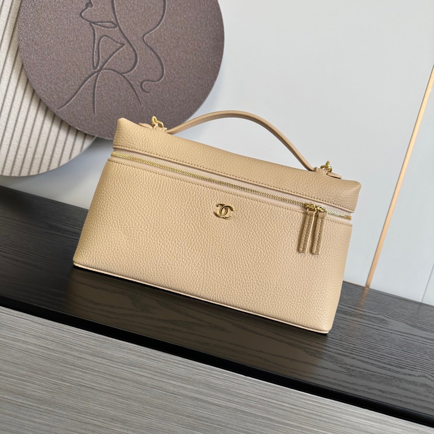 Chanel 2026 Vanity Bag 23cm And 28cm Grained Calfskin