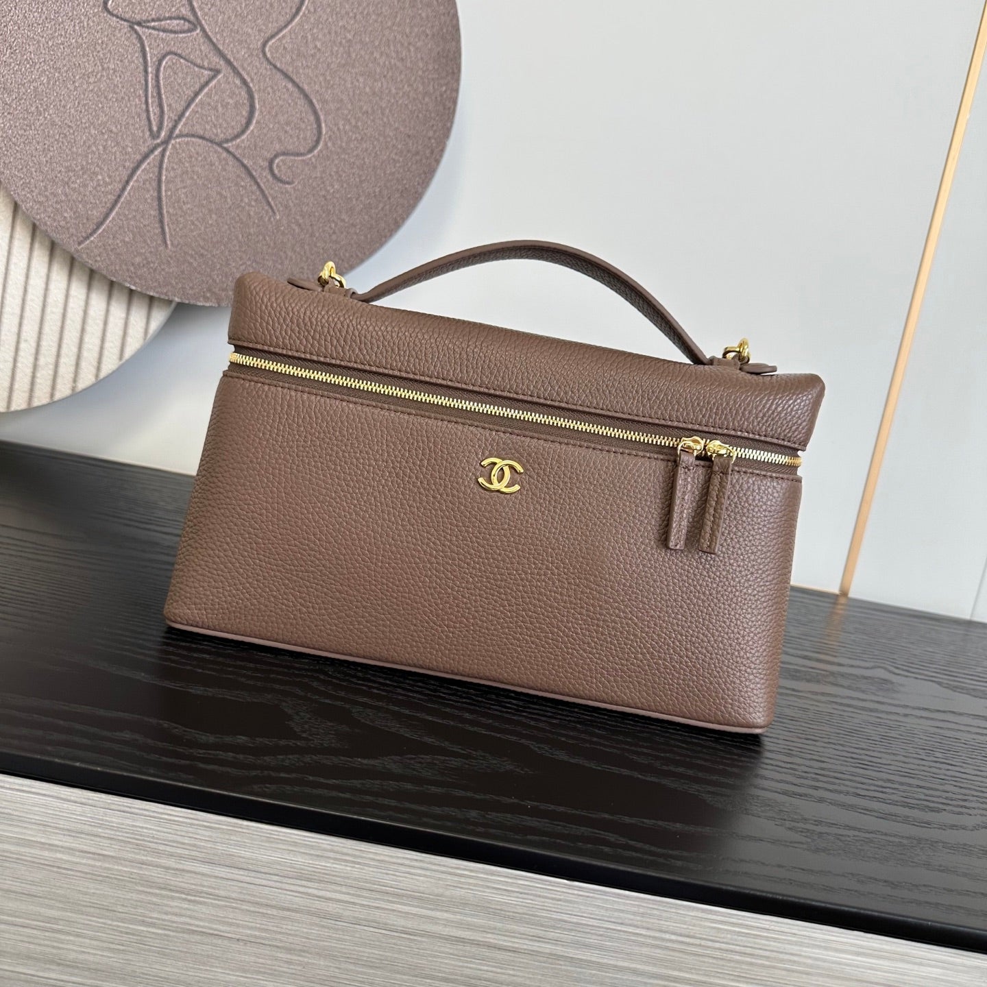 Chanel 2026 Vanity Bag 23cm And 28cm Grained Calfskin