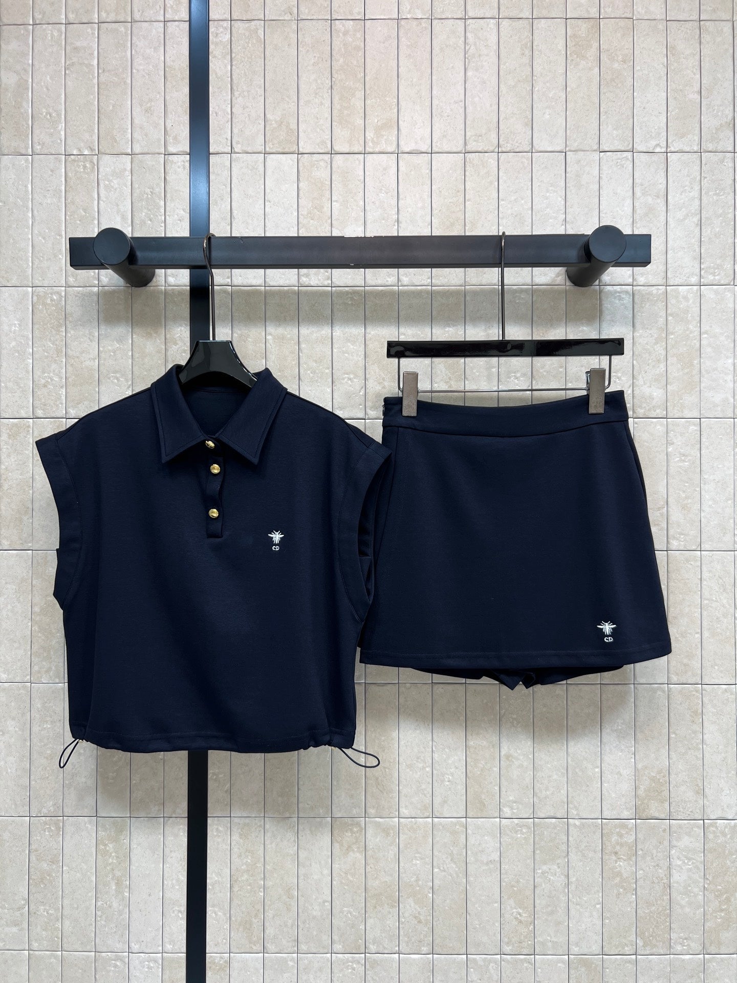 Dior 2026 Polo Sleeveless Set Cotton 401813