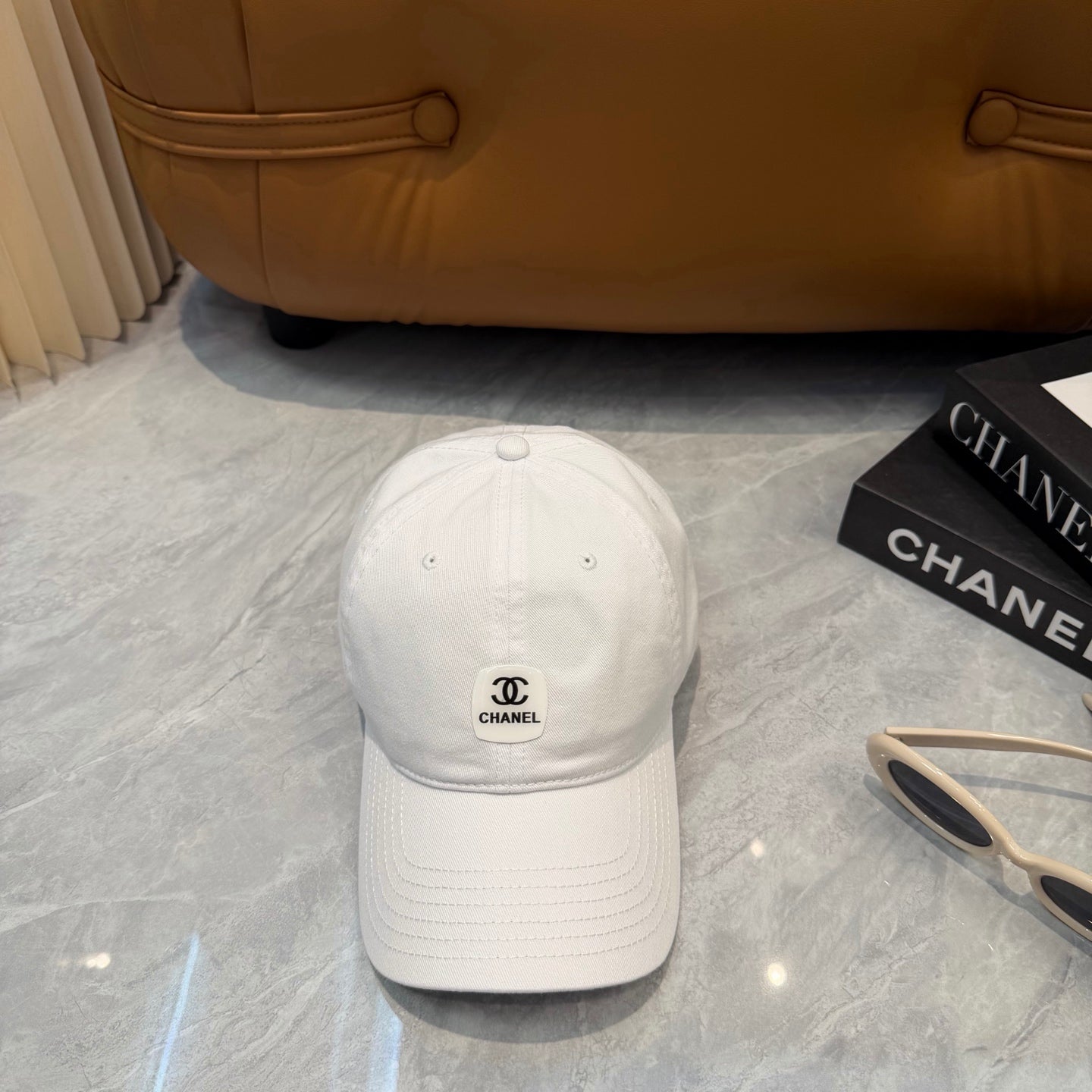 Chanel Baseball Cap with Logo 425715