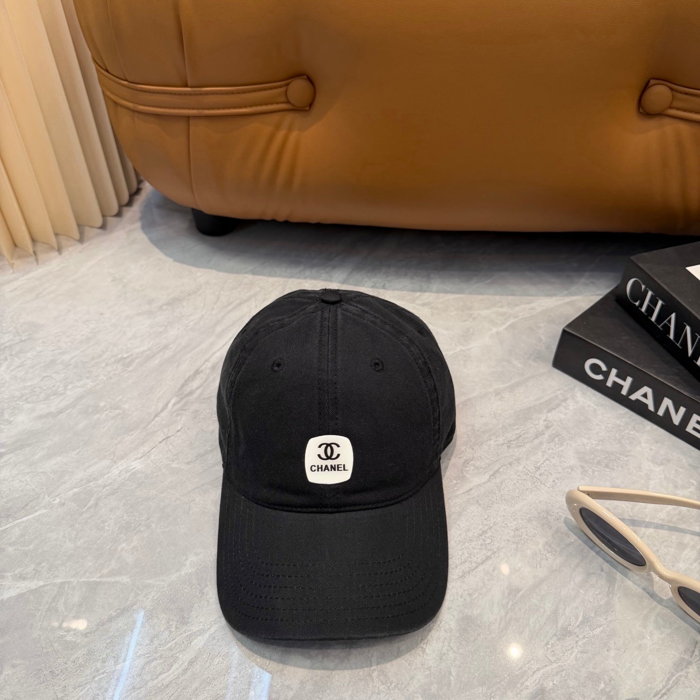 Chanel Baseball Cap with Logo 425715