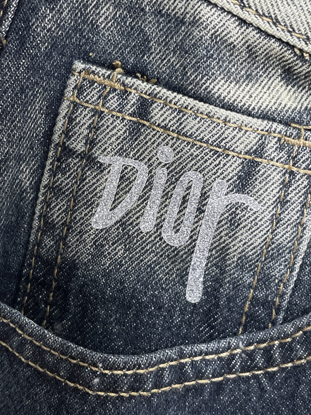 CD 26A Men Wide-Leg Jeans Dark Blue Denim 284963