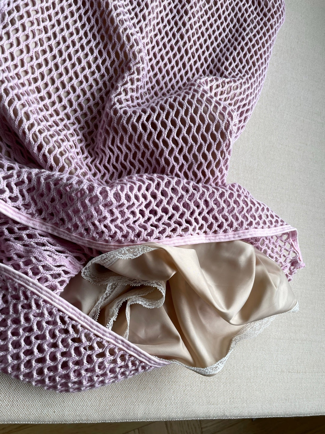 Prada 2026 Skirt Pink Mesh 654487