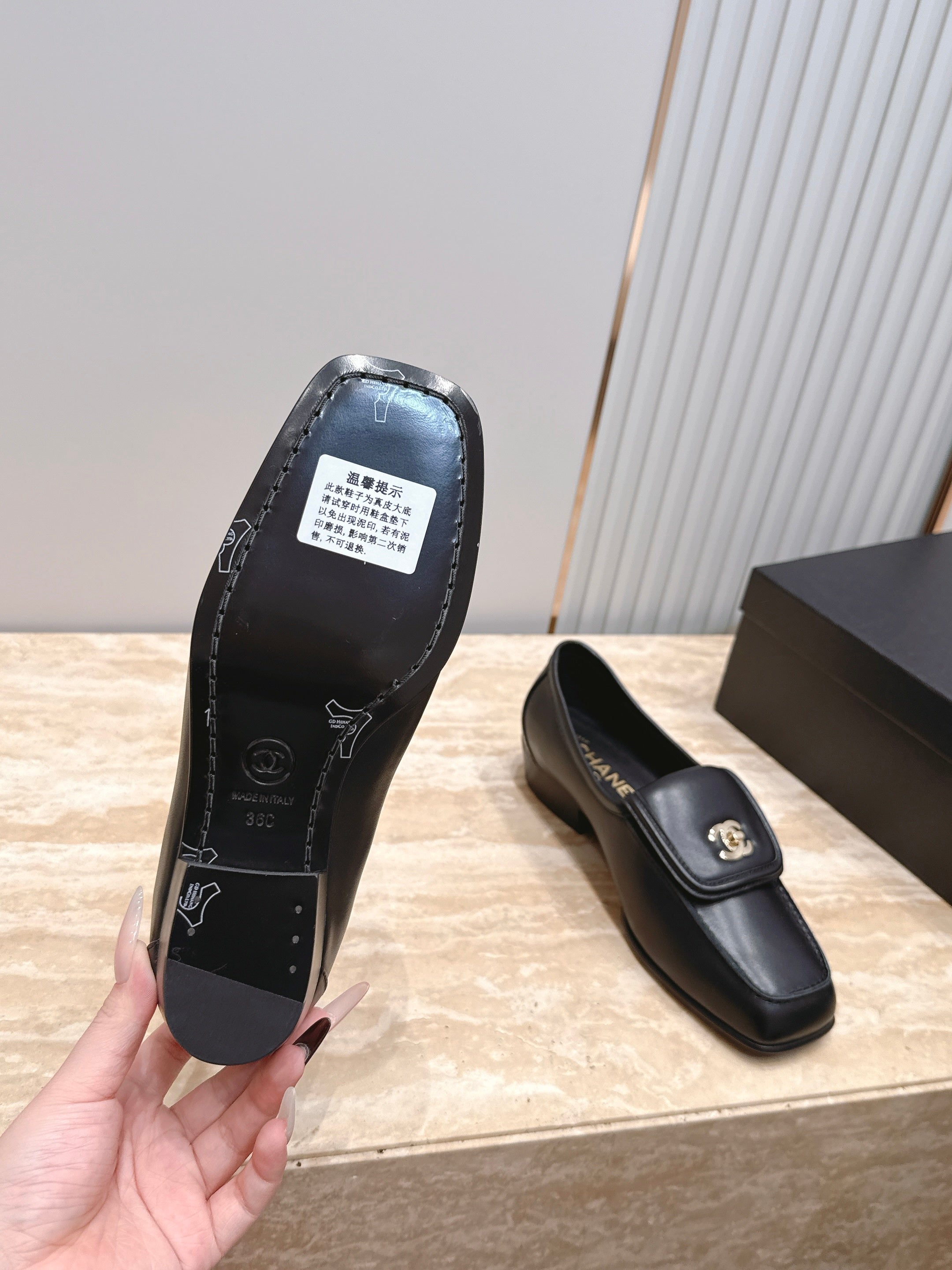Chanel 2026 Loafer 35mm Suede Calfskin 899062