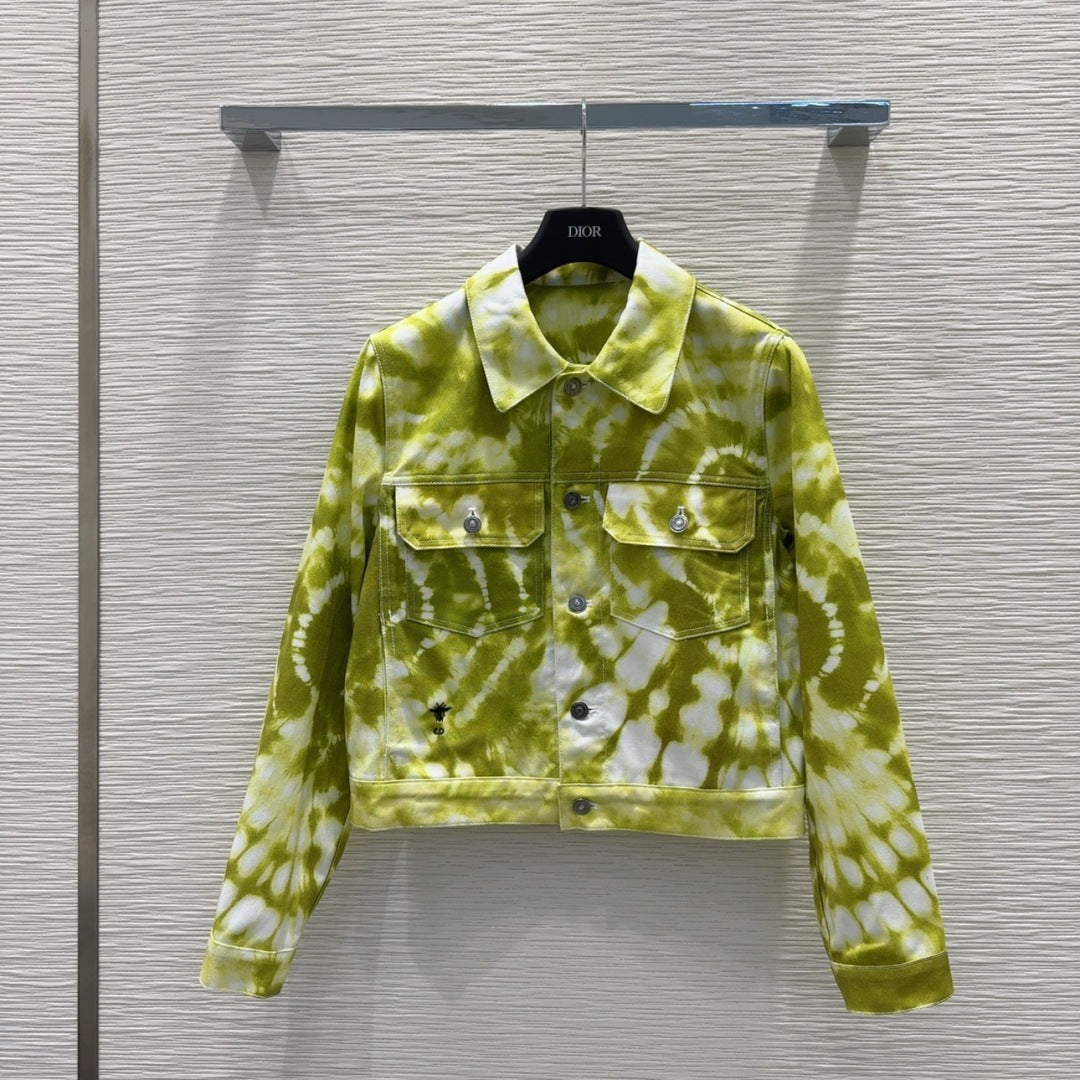 CD 25 Miss Dior Set Lime Yellow mix White Cotton