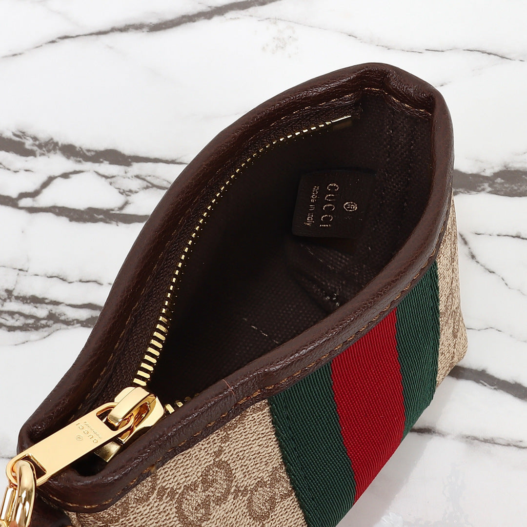 Gucci 2026 Large Shoulder Bag With Web 40cm Sand mix Brown Canvas Leather