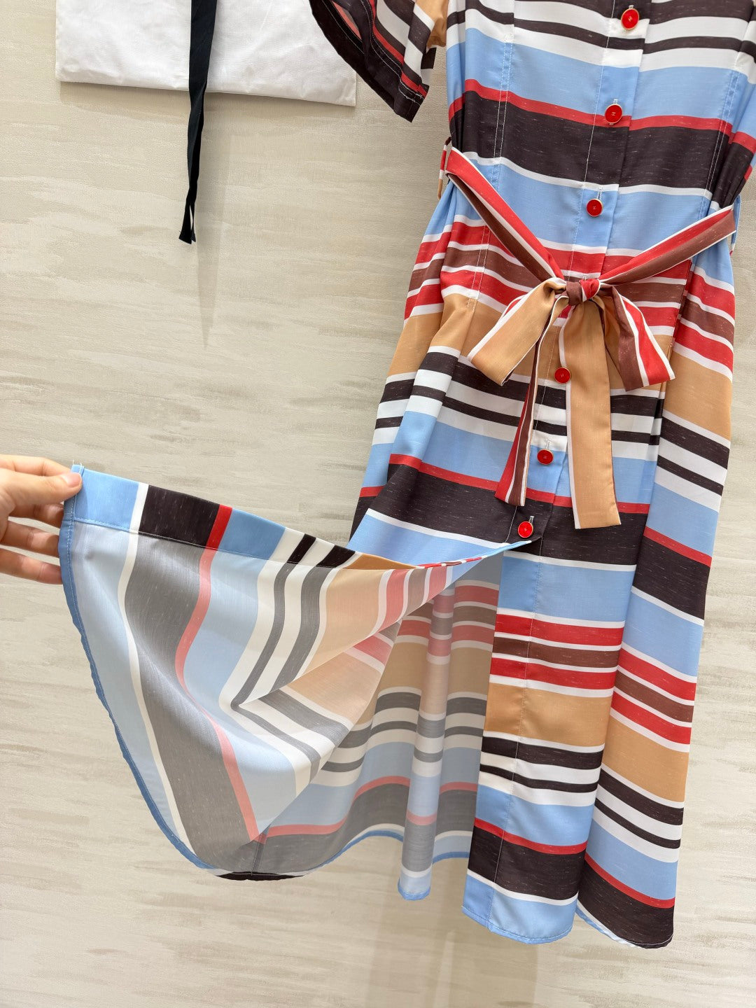 Chanel 2026 Midi Dress Multicolor Cotton 398764