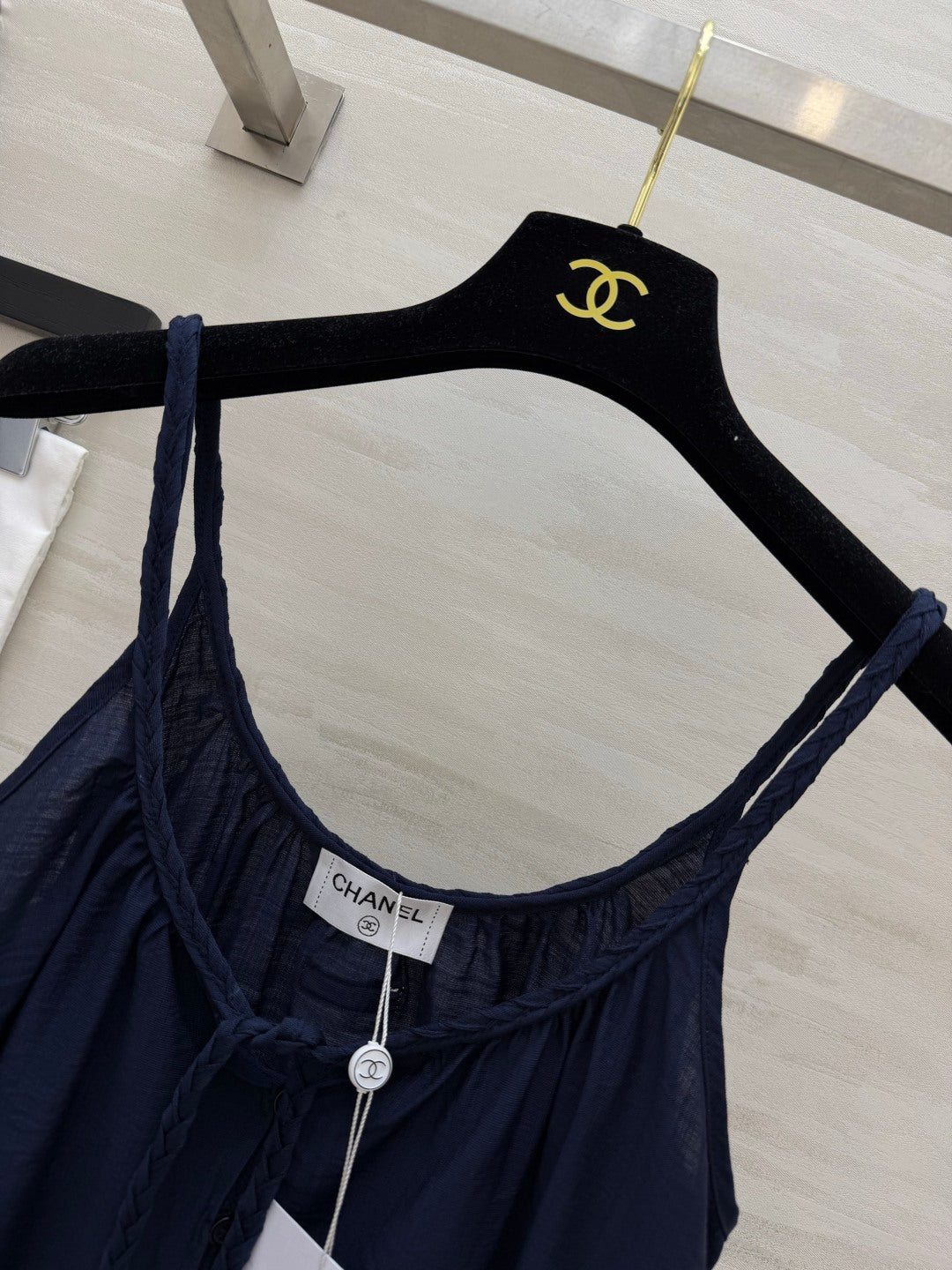 Chanel 2026 Long Pants and Tank Top Set Cotton 402473