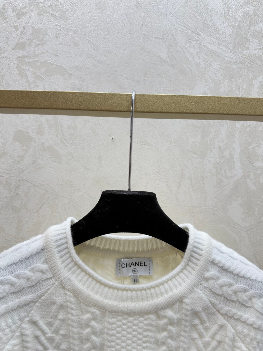 Chanel 2025 Knit Crew Neck Long Sleeve Sweater