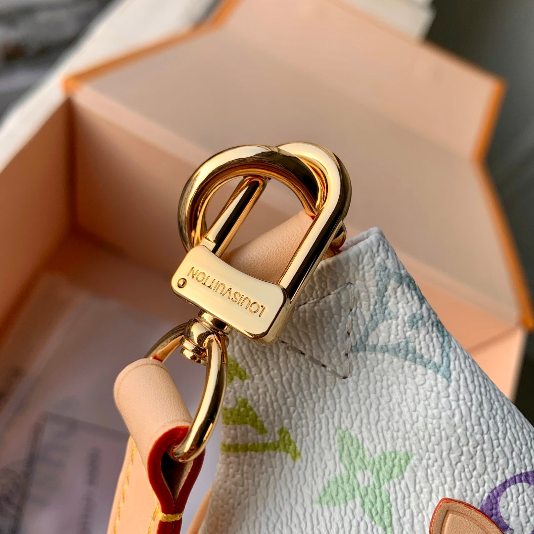 LV High Rise bumbag Multicolor Canvas Cowhide 241033