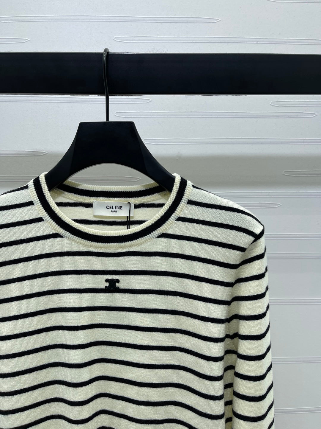 Celine 25 Striped Sweater Wool 296263