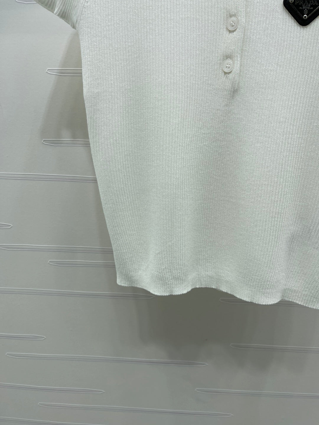 Prada 2026 Short-sleeved Shirt Cotton 392600