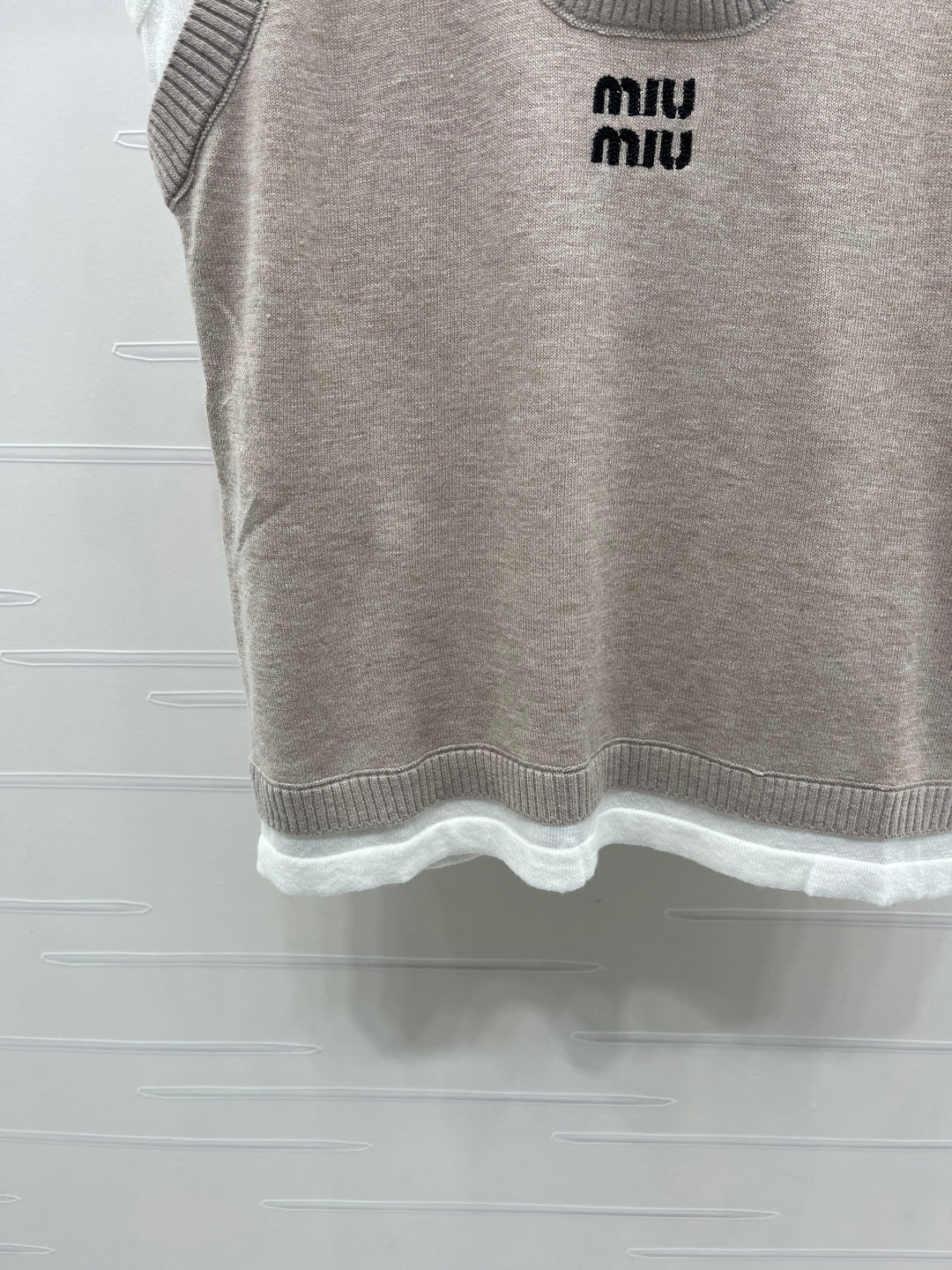 MiuMiu 2026 Vest Shirt Wool 643214