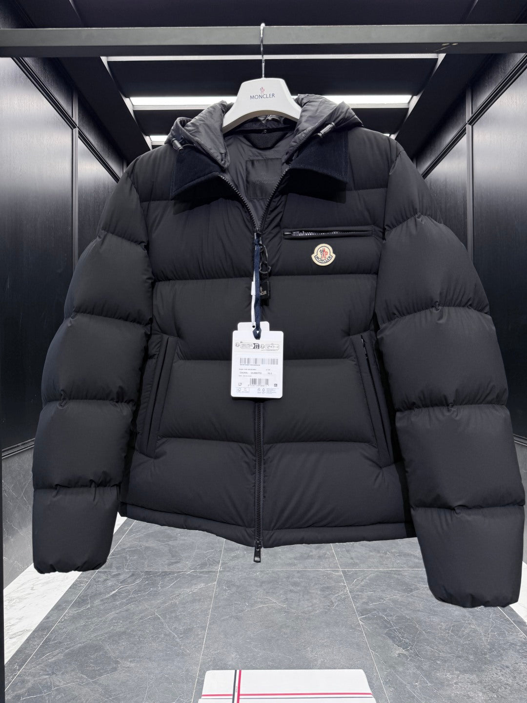 MC 25 Down Jacket Black Polyester 0012