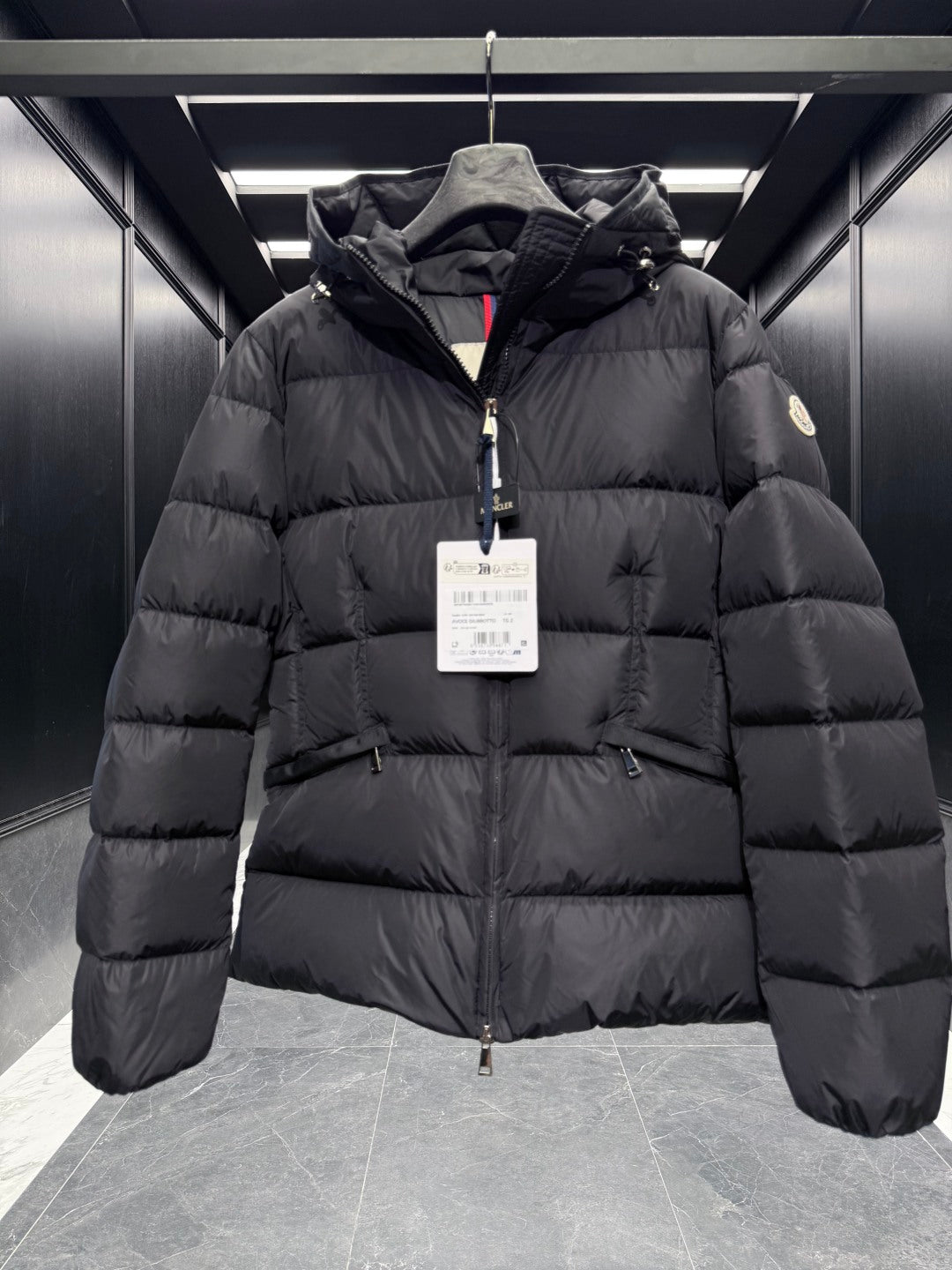 MC 25 Down Jacket Black Polyester 0021
