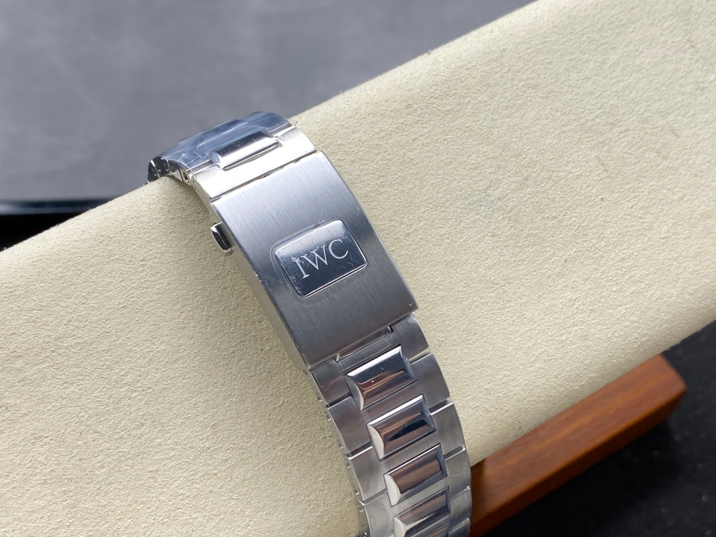 IWC Portuguese 42.4mm Cream Dial Steel Case Blue Numerals