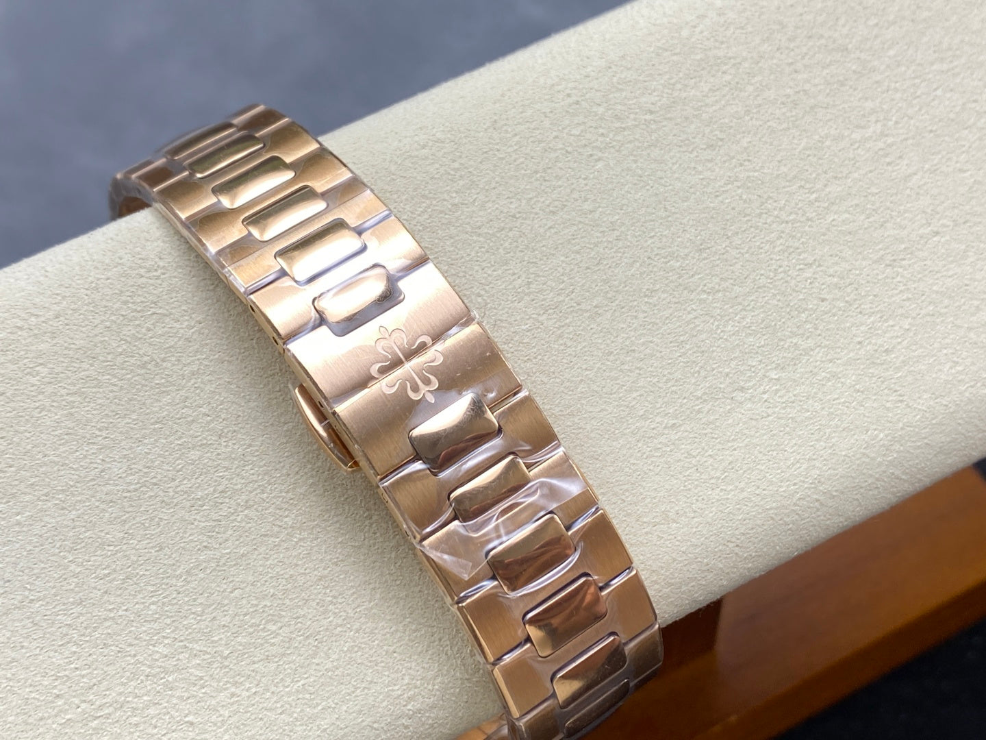 Patek Philippe Nautilus Rose Gold Case Brown Dial
