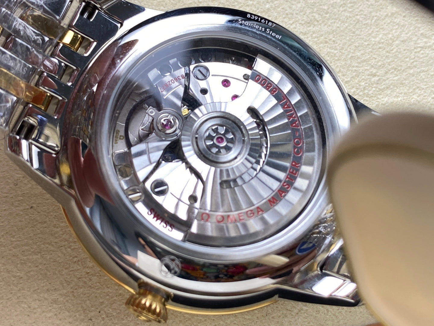 Omega De Ville Prestige Co-Axial Master Chronometer 41mm Gold Steel