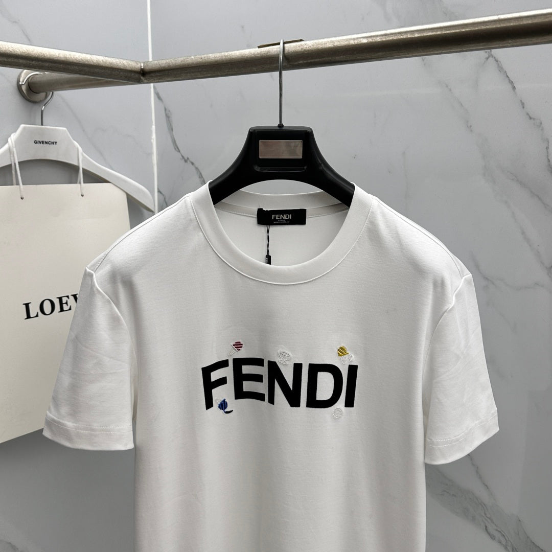 Fendi 2026 Short-Sleeve T-Shirt Cotton 738891