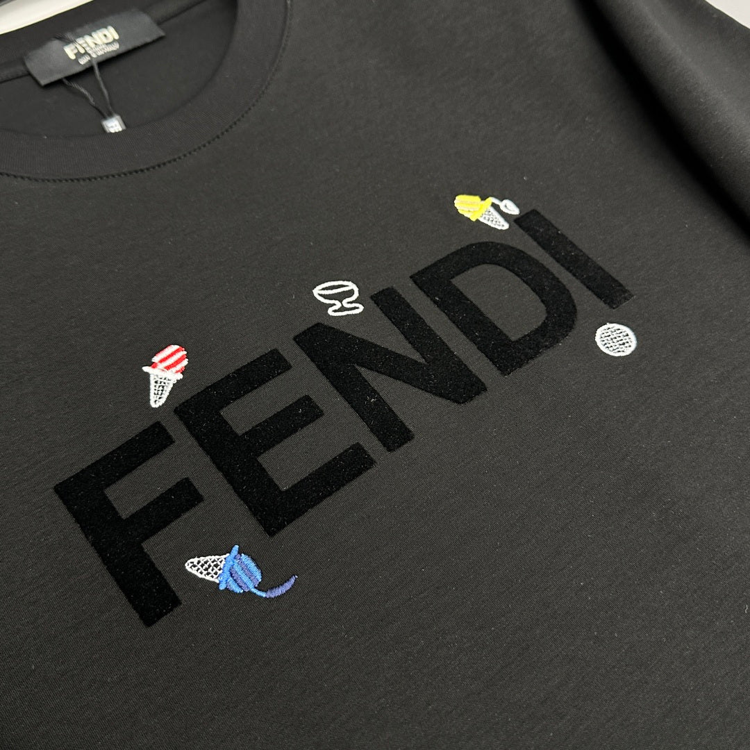 Fendi 2026 Short-Sleeve T-Shirt Cotton 738891