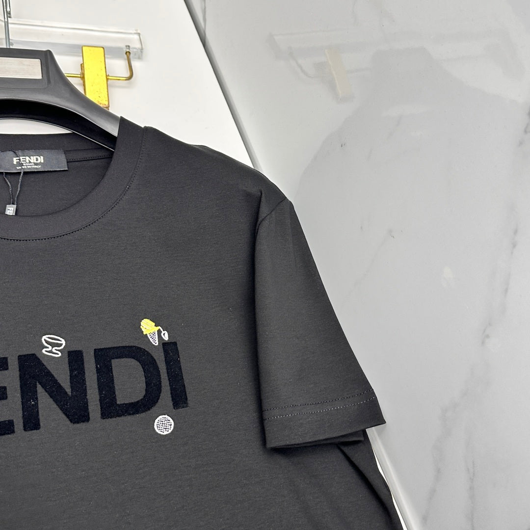 Fendi 2026 Short-Sleeve T-Shirt Cotton 738891