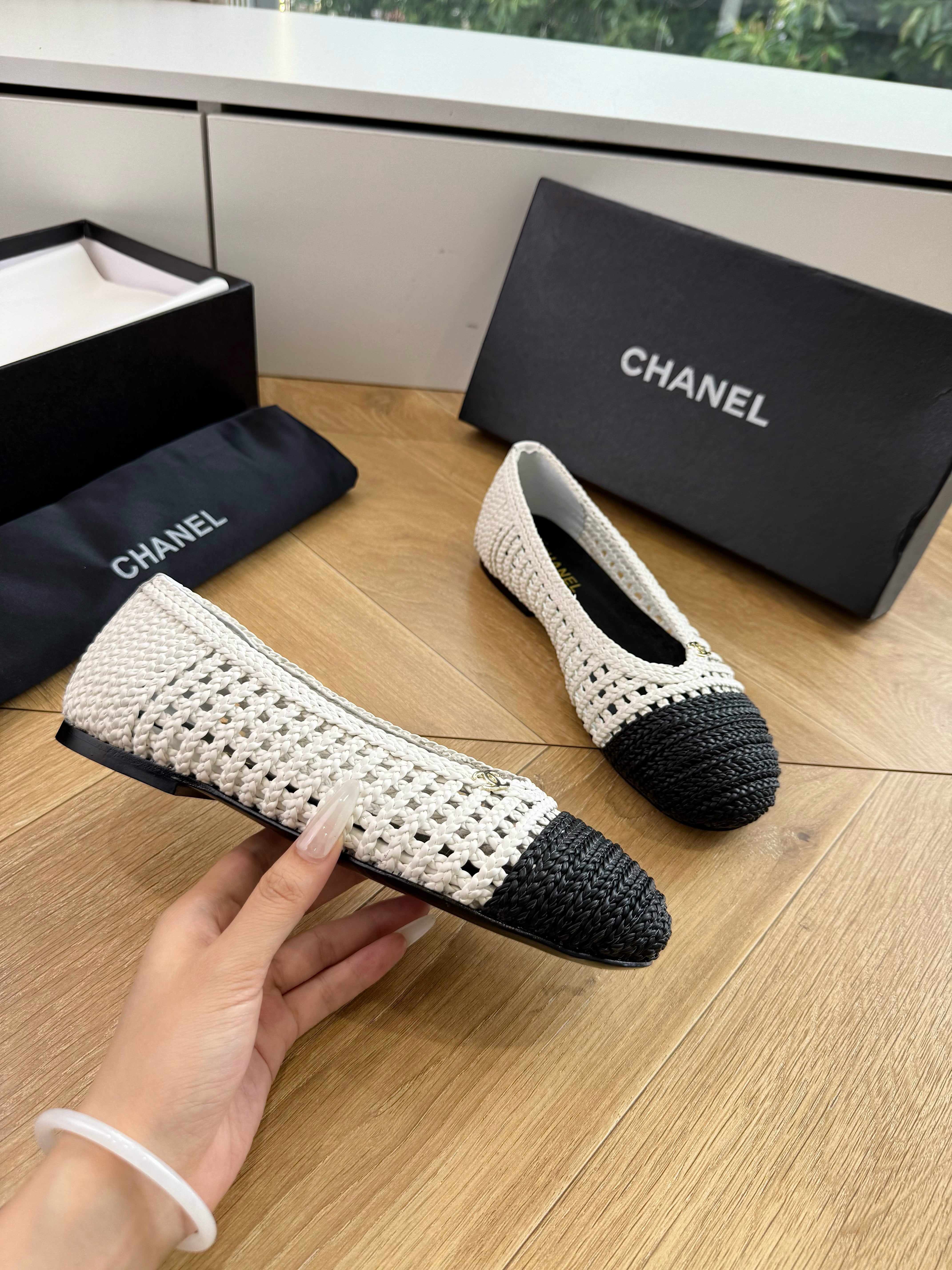 Chanel 2026 Ballet Flat Woven 916121