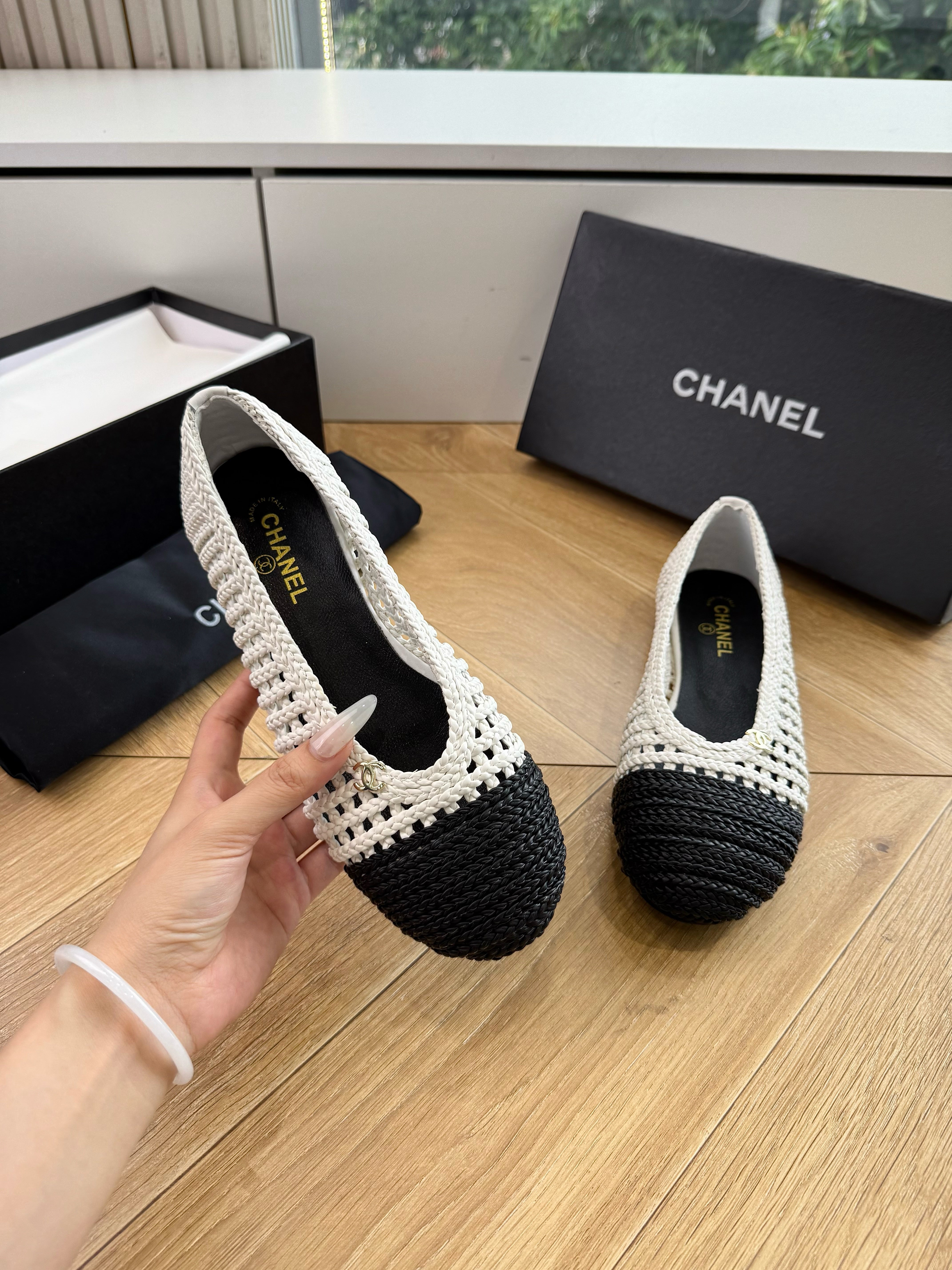 Chanel 2026 Ballet Flat Woven 916121