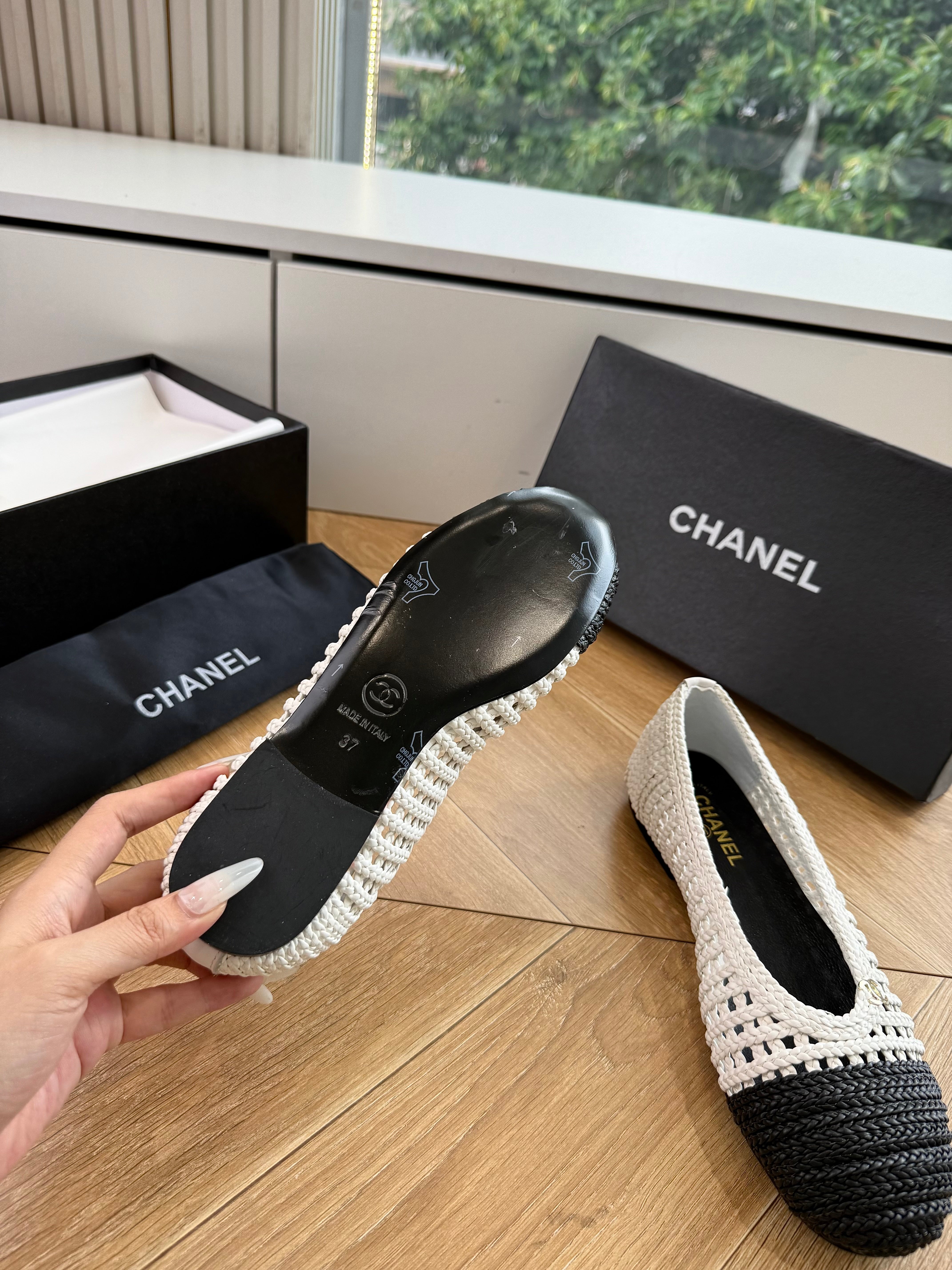 Chanel 2026 Ballet Flat Woven 916121