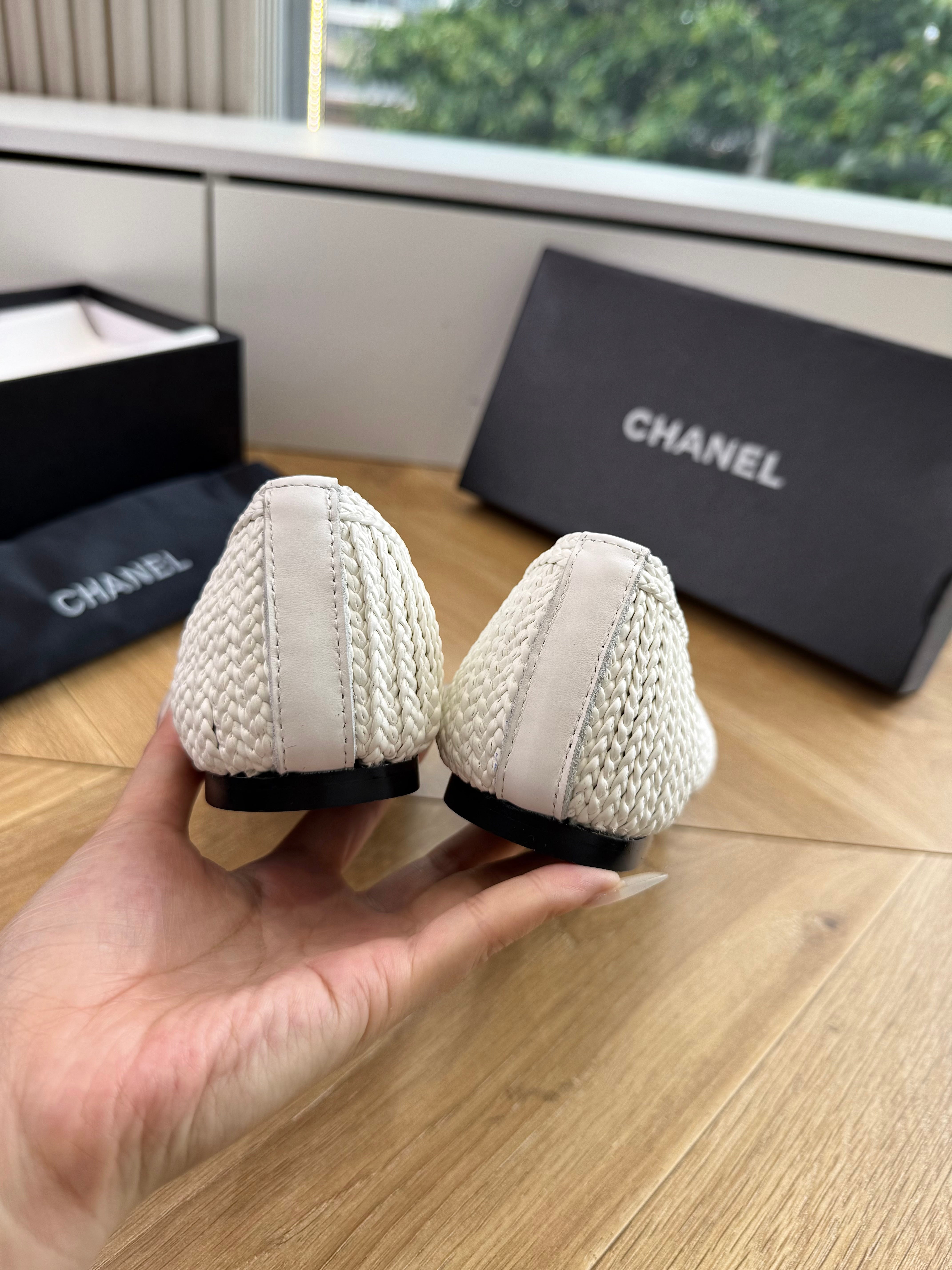 Chanel 2026 Ballet Flat Woven 916121